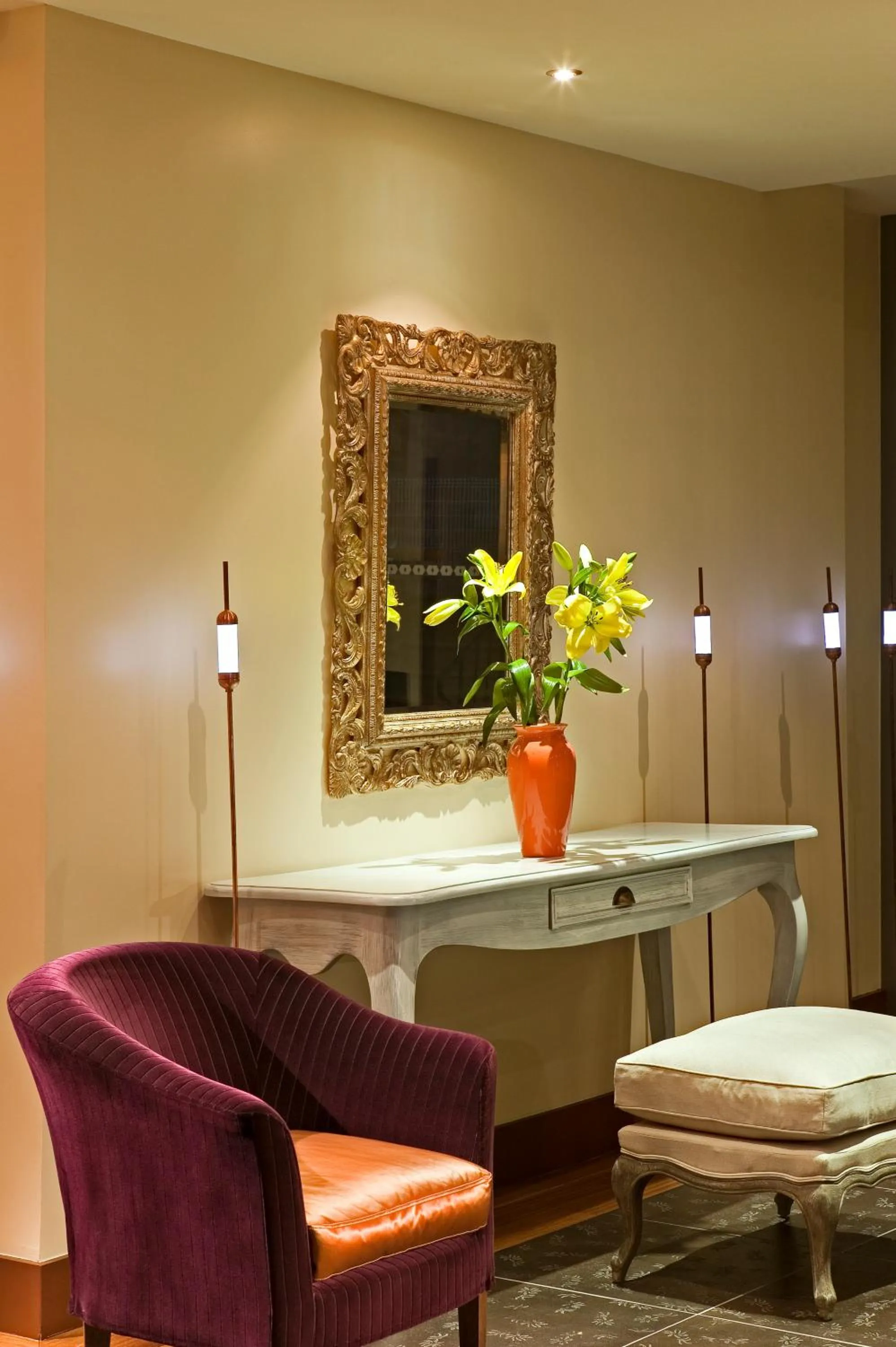 Seating area in Le Clos Rebillotte