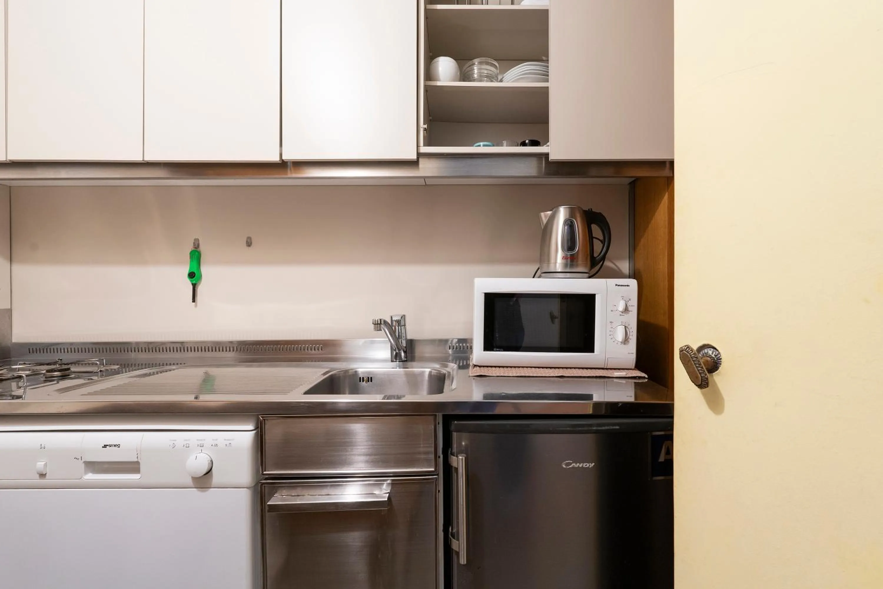 Kitchen or kitchenette in Anzolo Palace - Rooms & Apartments