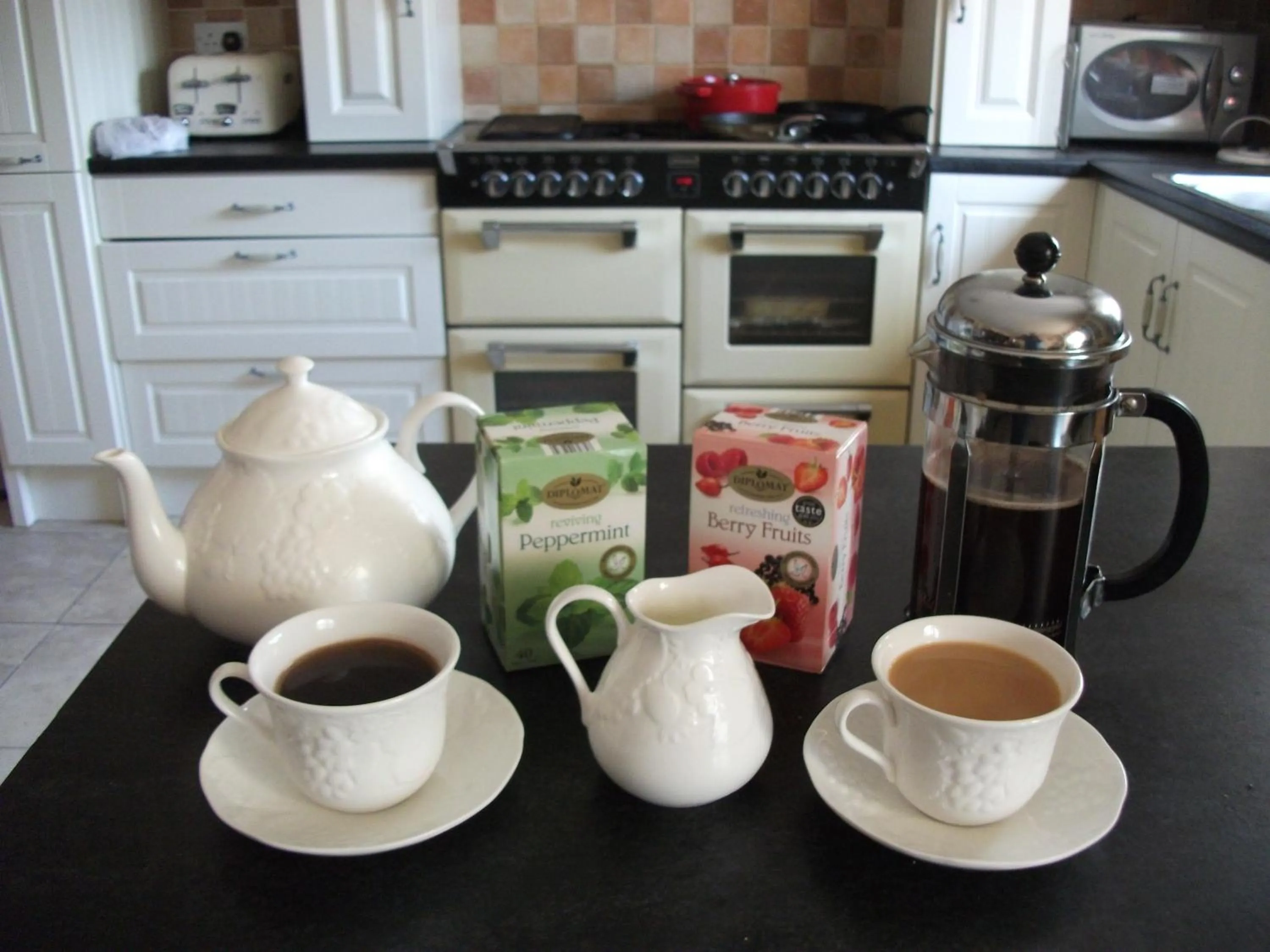 Drinks in Aaron Vale B&B