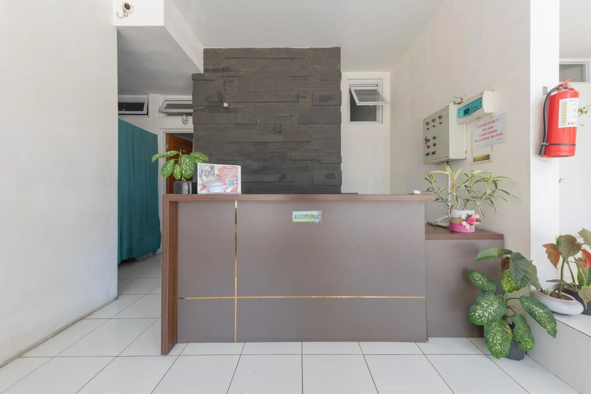 Lobby or reception in Urbanview Maribaya Lembang Bandung