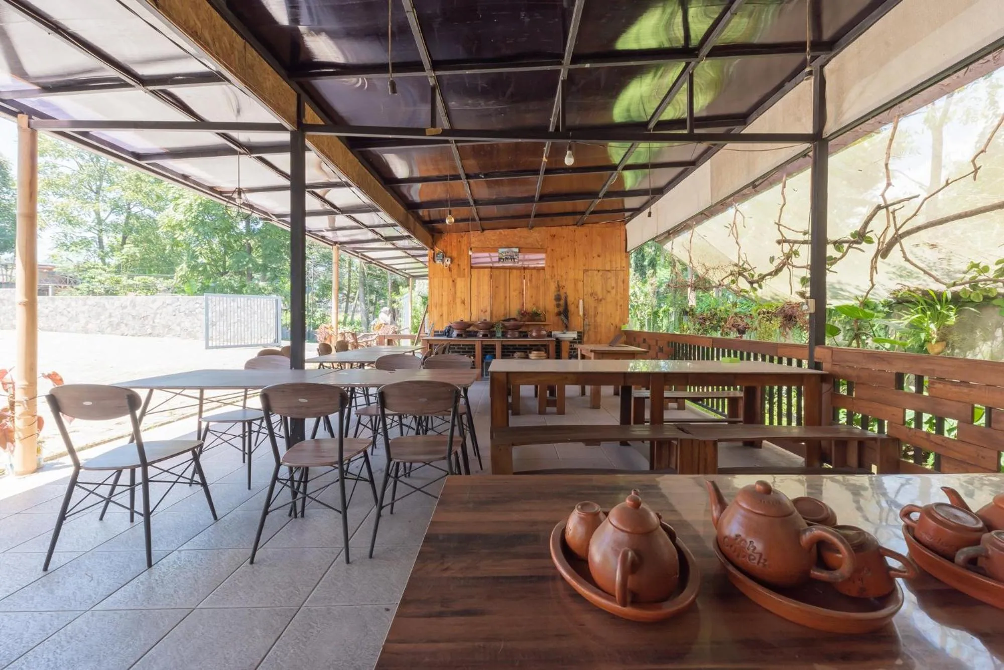 Seating area in Urbanview Maribaya Lembang Bandung