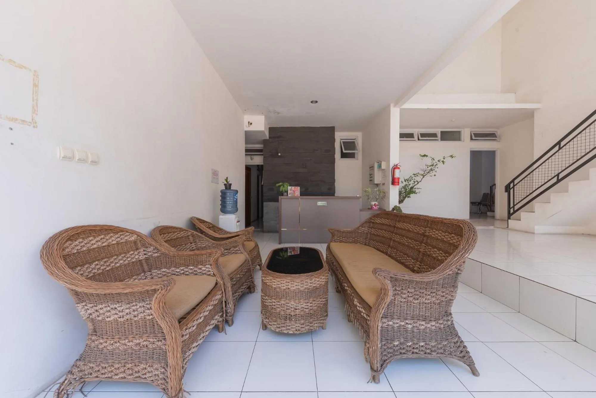 Seating area in Urbanview Maribaya Lembang Bandung