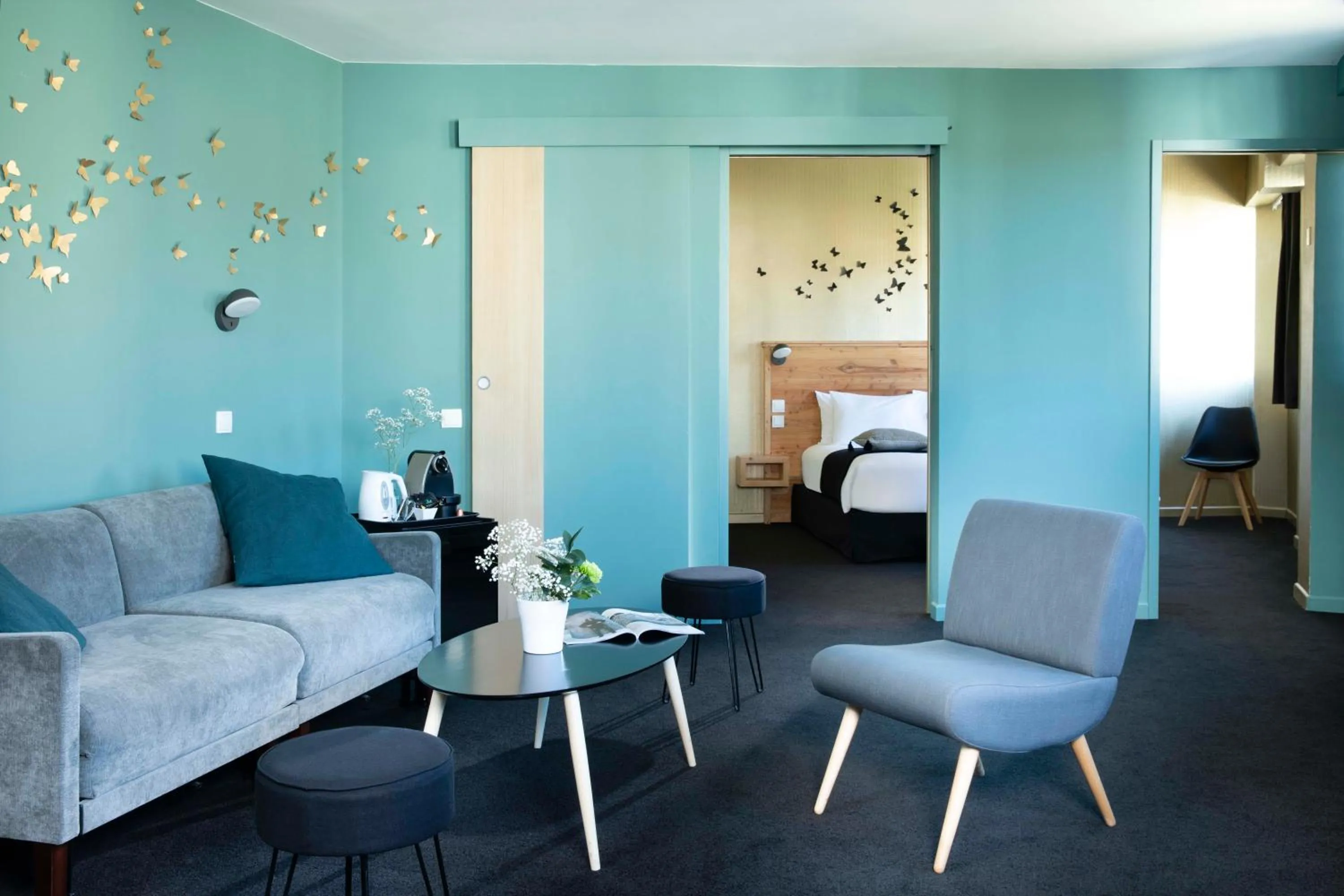 Bed in Mon Hotel à Gap