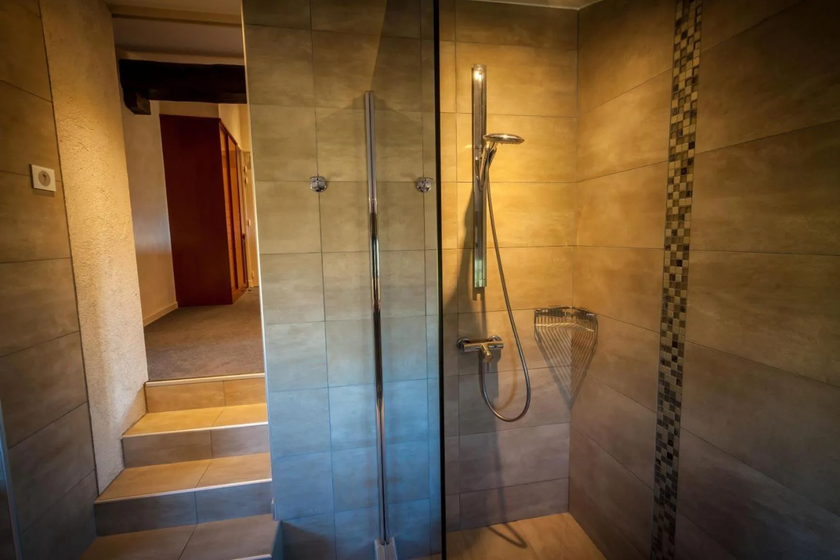 Bathroom in Auberge Du Roua