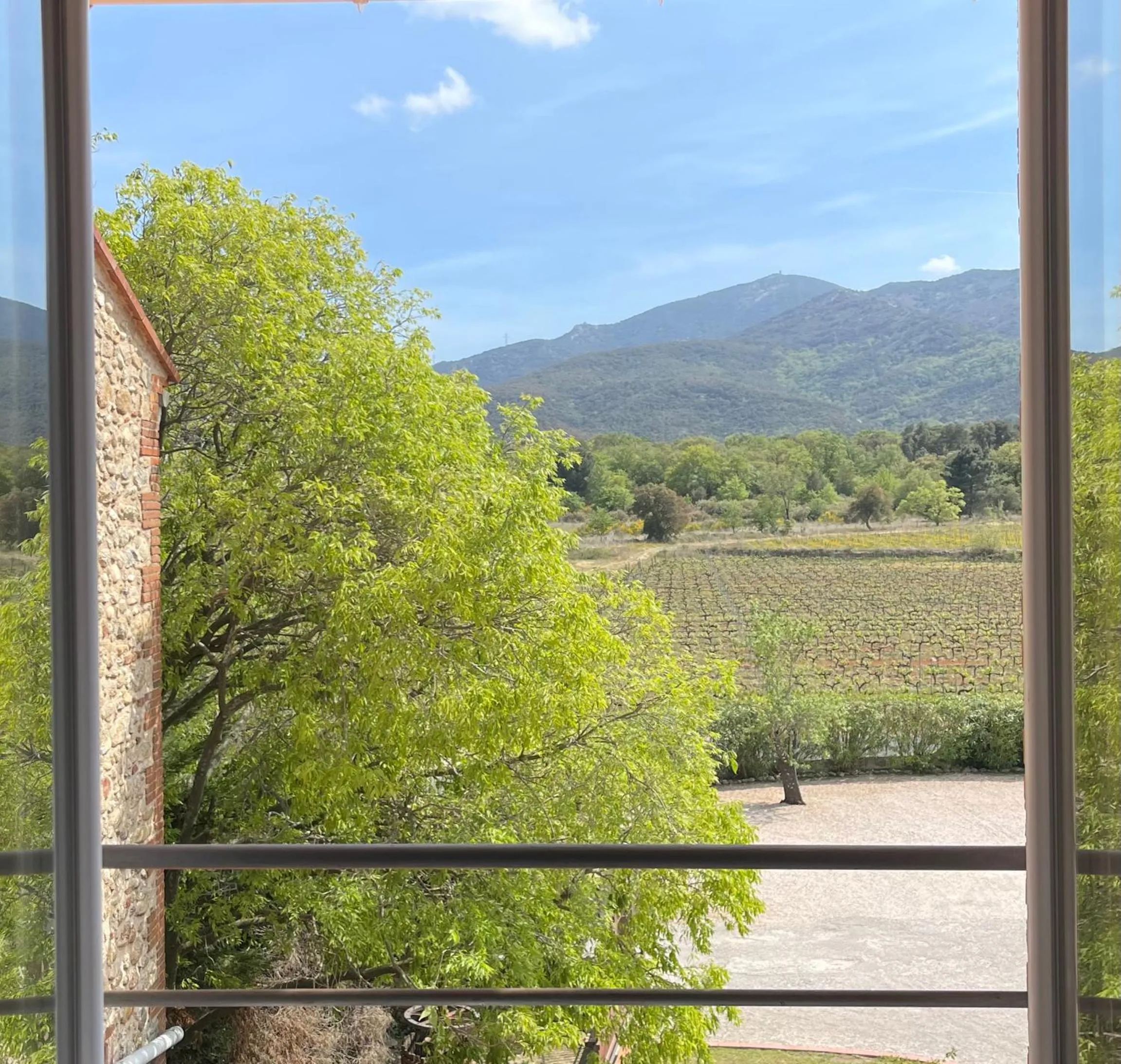 Mountain view in Auberge Du Roua