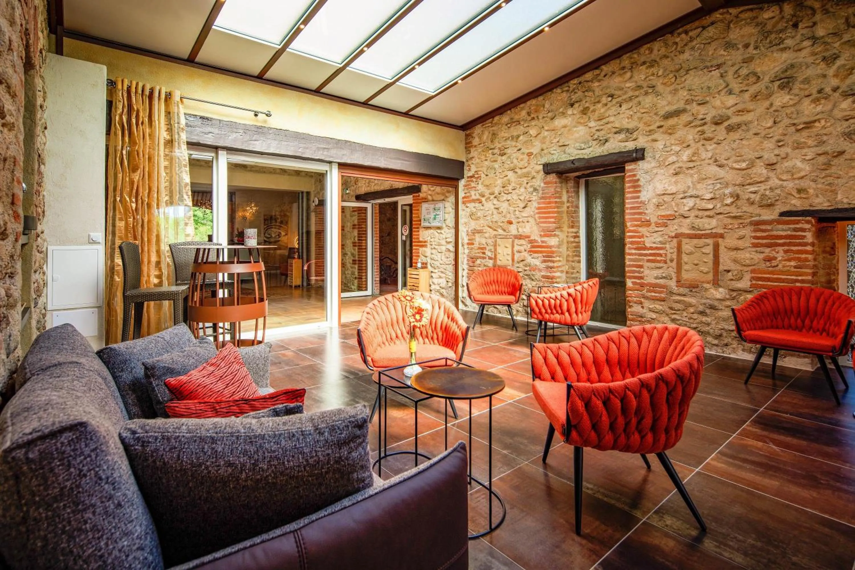 Living room in Auberge Du Roua