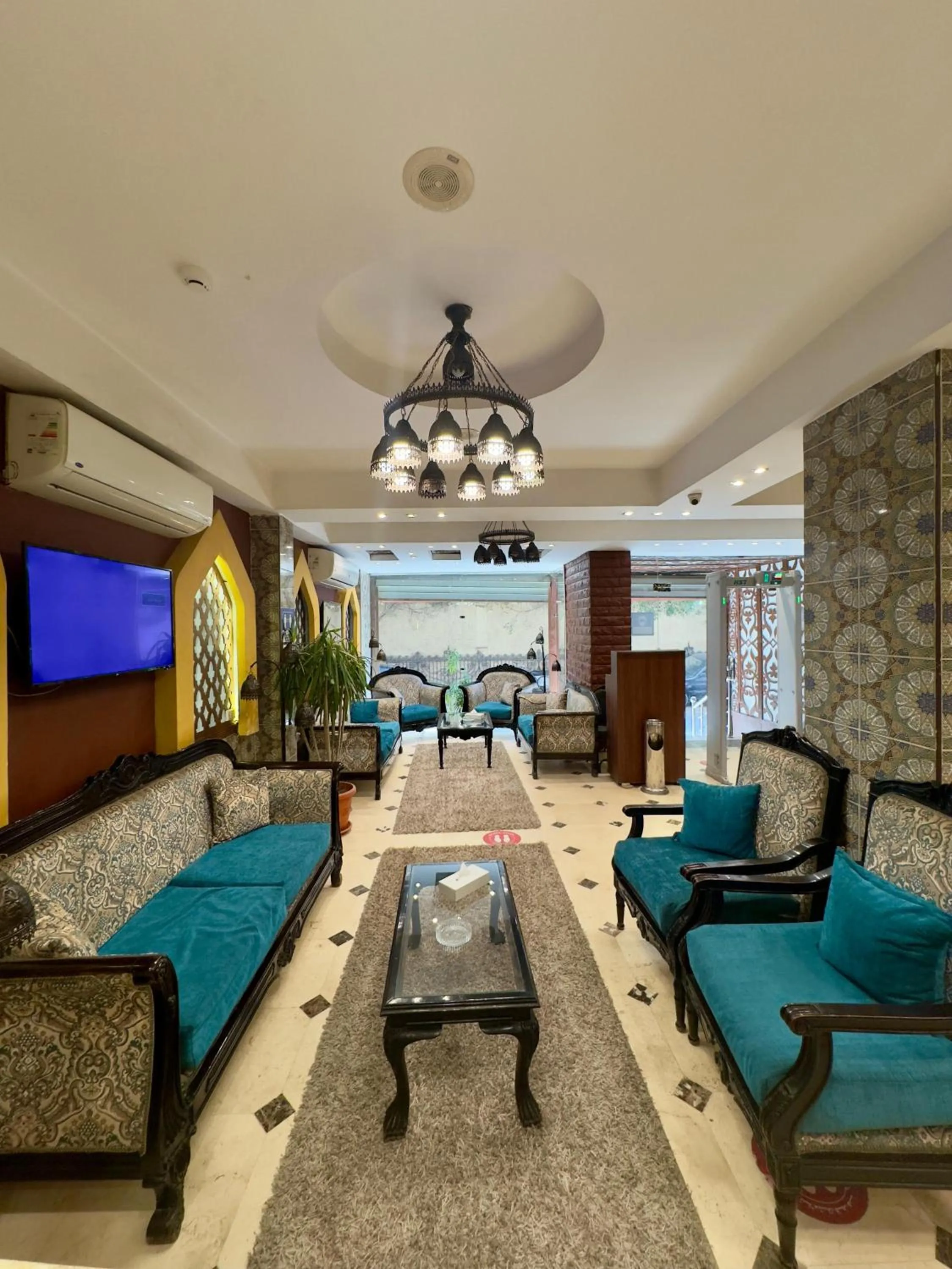 Seating area in New Star Zamalek Hotel