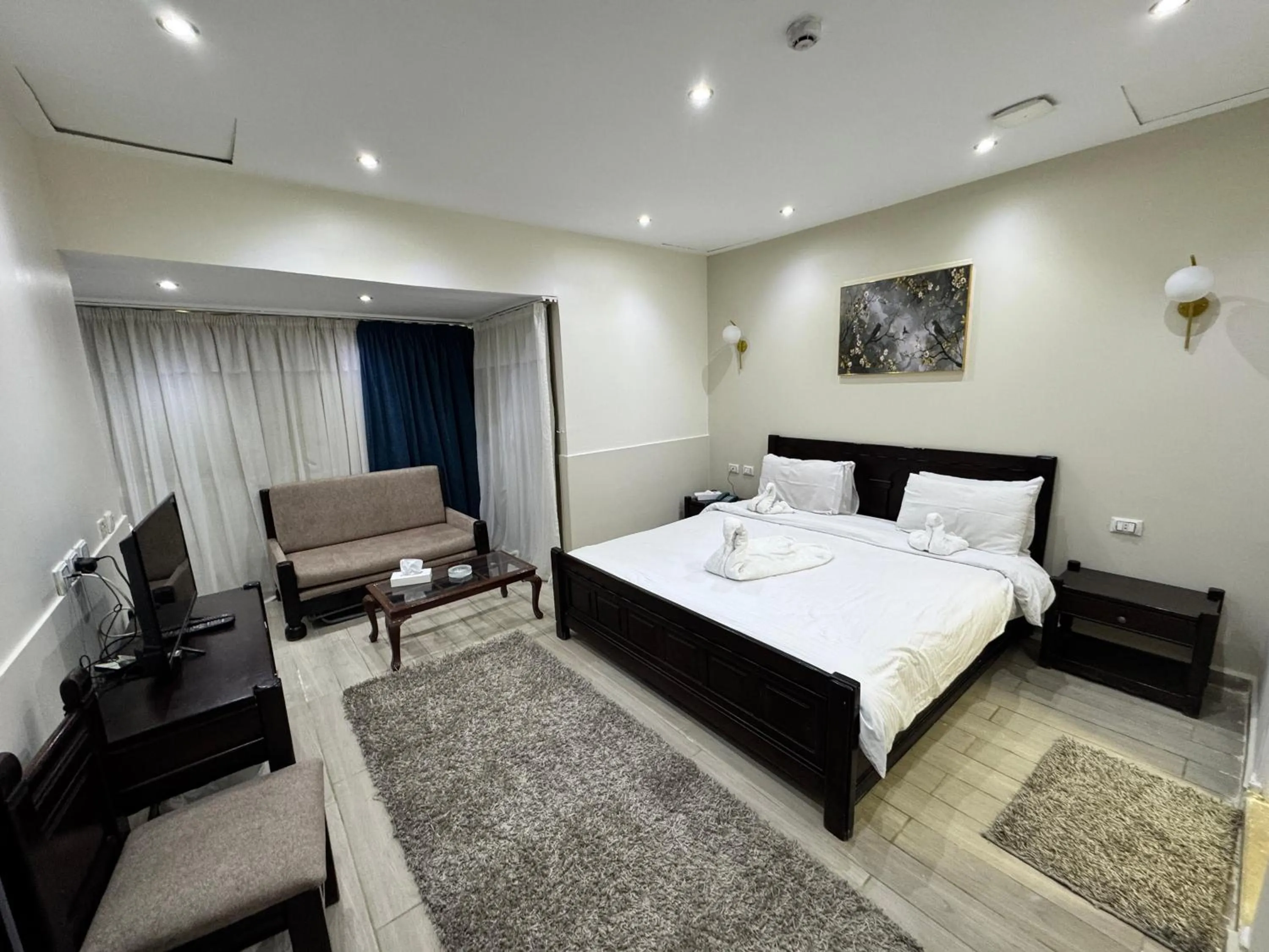 Bedroom, Bed in New Star Zamalek Hotel