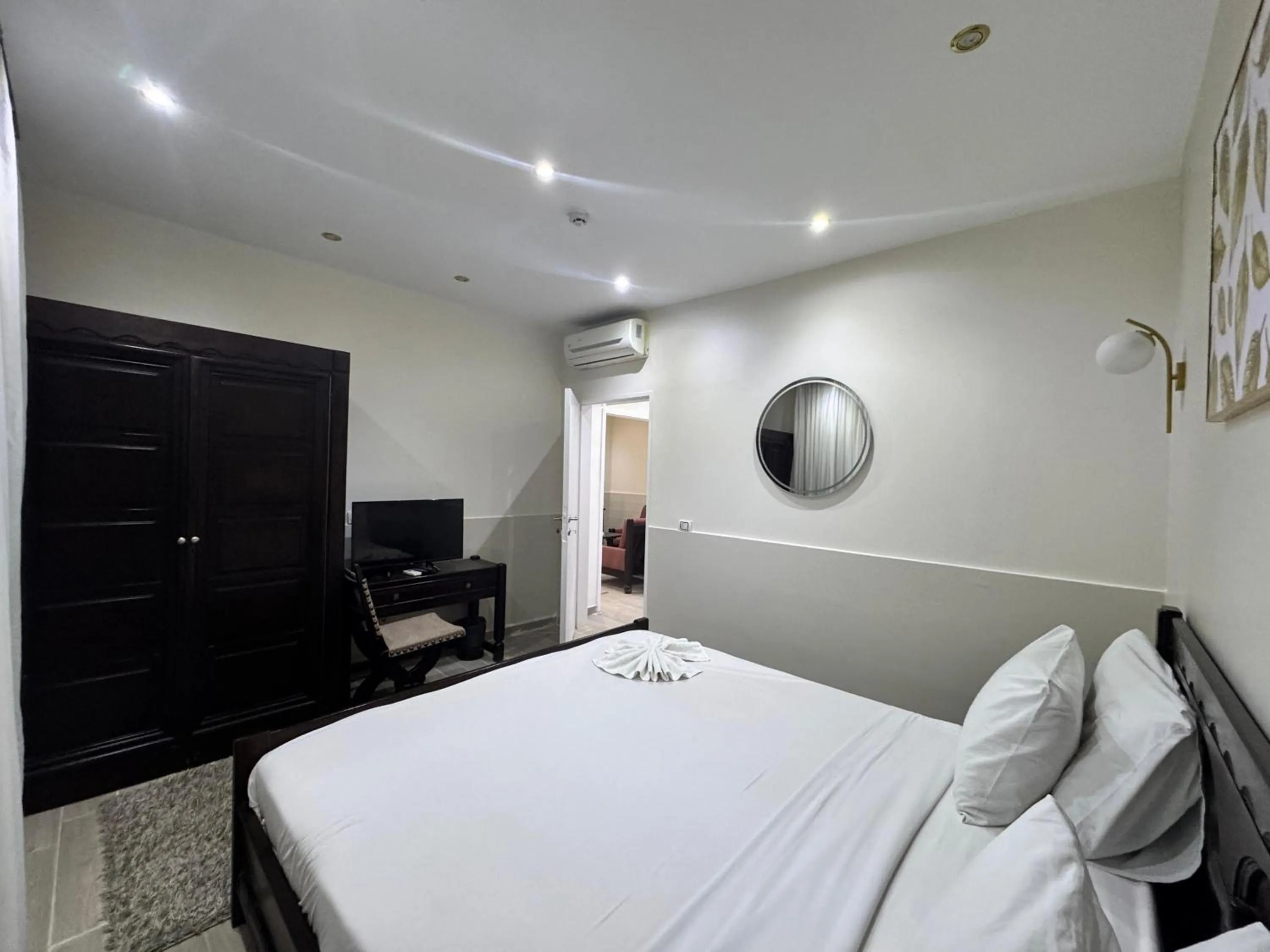 Bed in New Star Zamalek Hotel