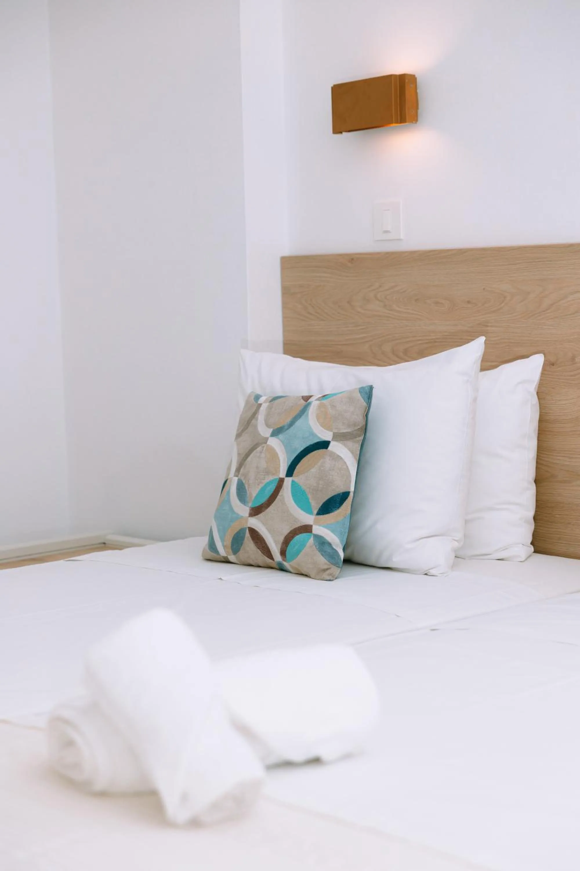 Bed in Santa Marina Unique Hotel