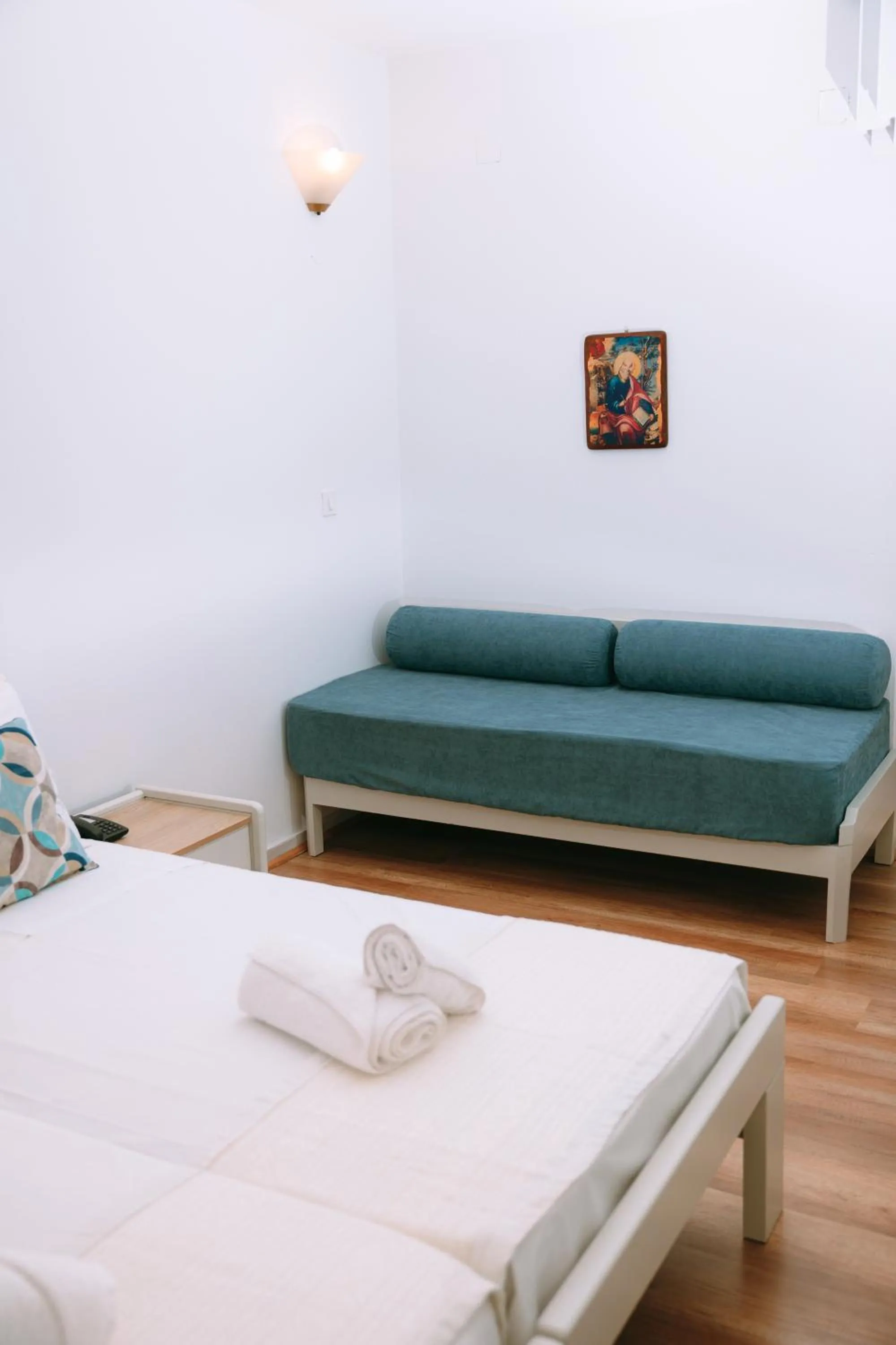 Bed in Santa Marina Unique Hotel