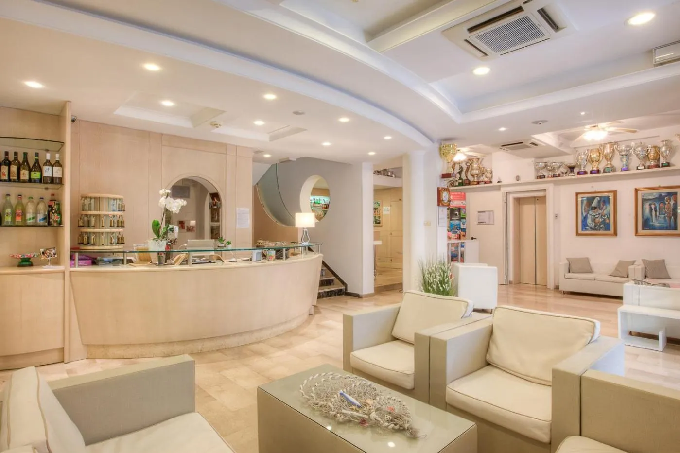 Lobby or reception in Hotel Nautico