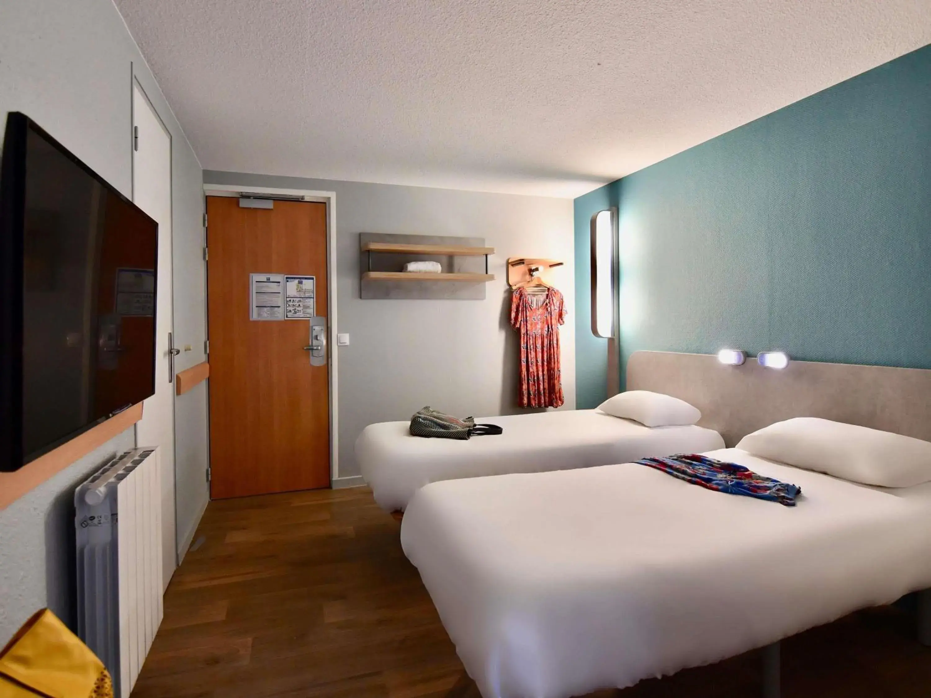 Twin Room in ibis budget Vannes Twin Room in ibis budget Vannes