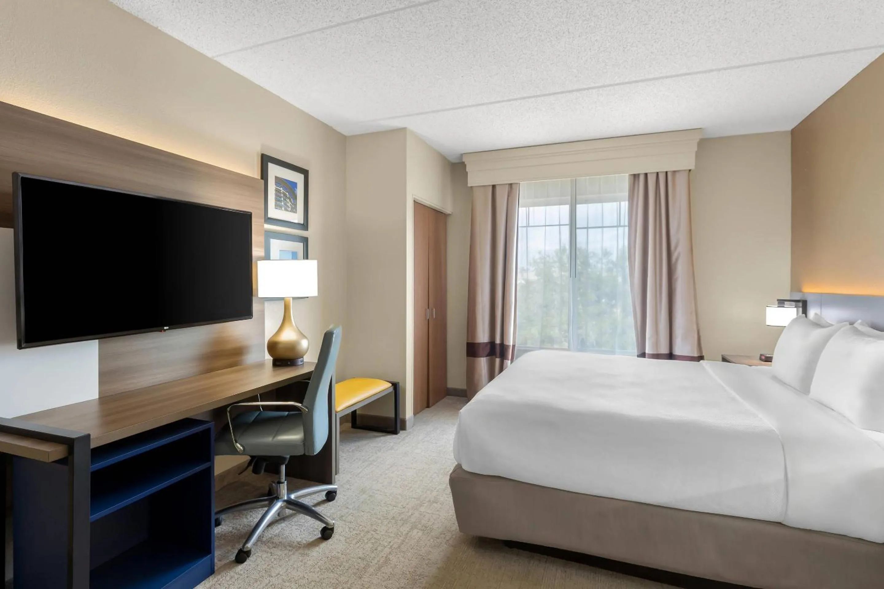 Bedroom, Bed in Comfort Suites Near Universal Orlando Resort