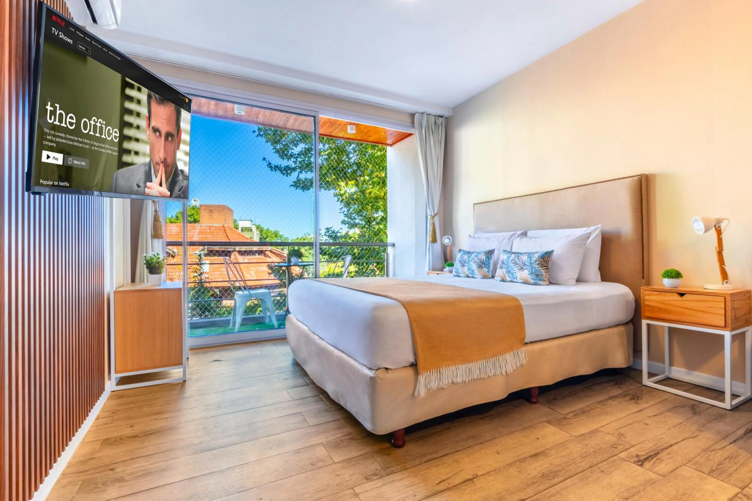 Bed in Luxury Apartments In Palermo - by BueRentals