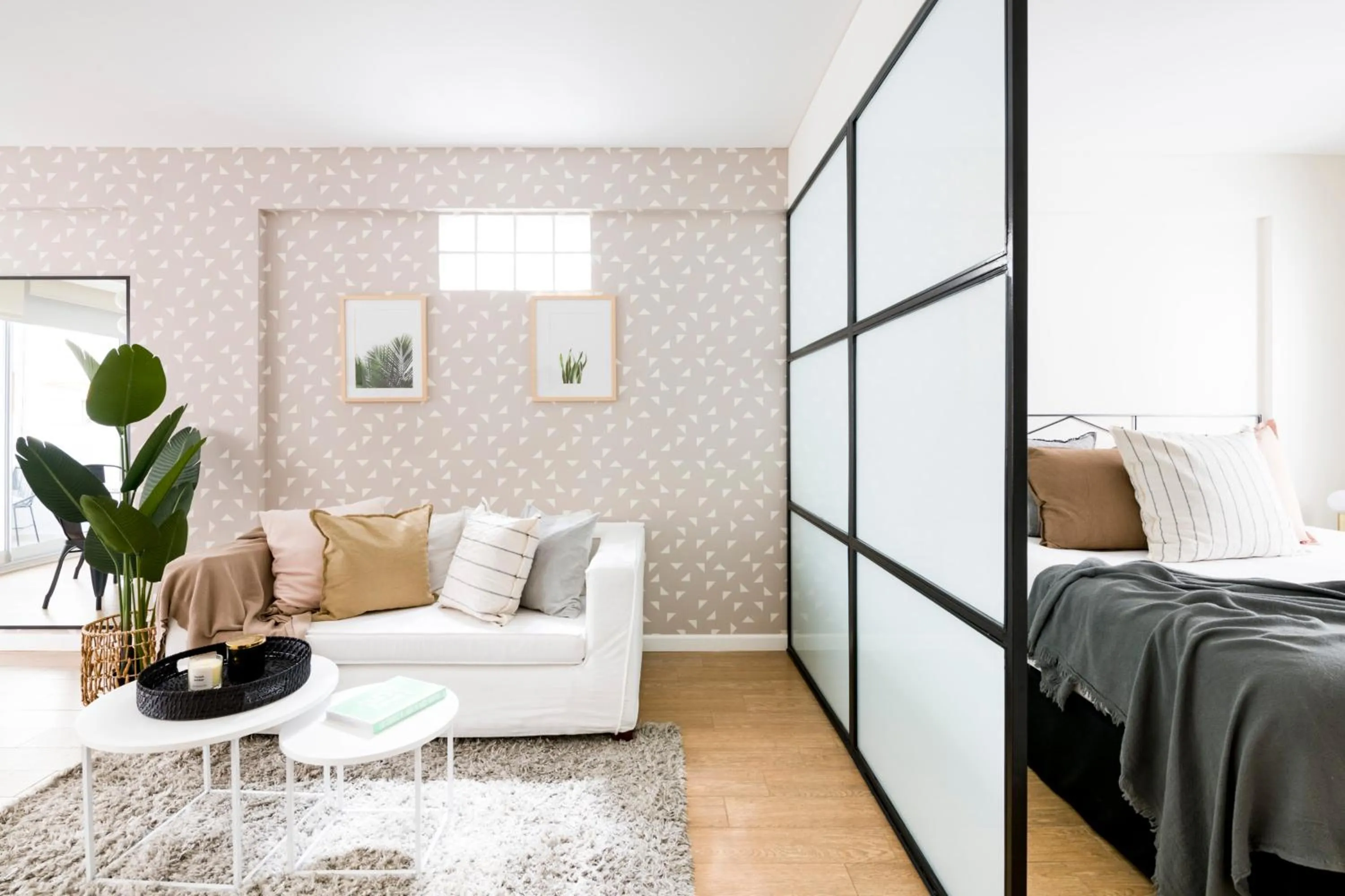 Living room, Bed in Top Rentals Palermo Chico