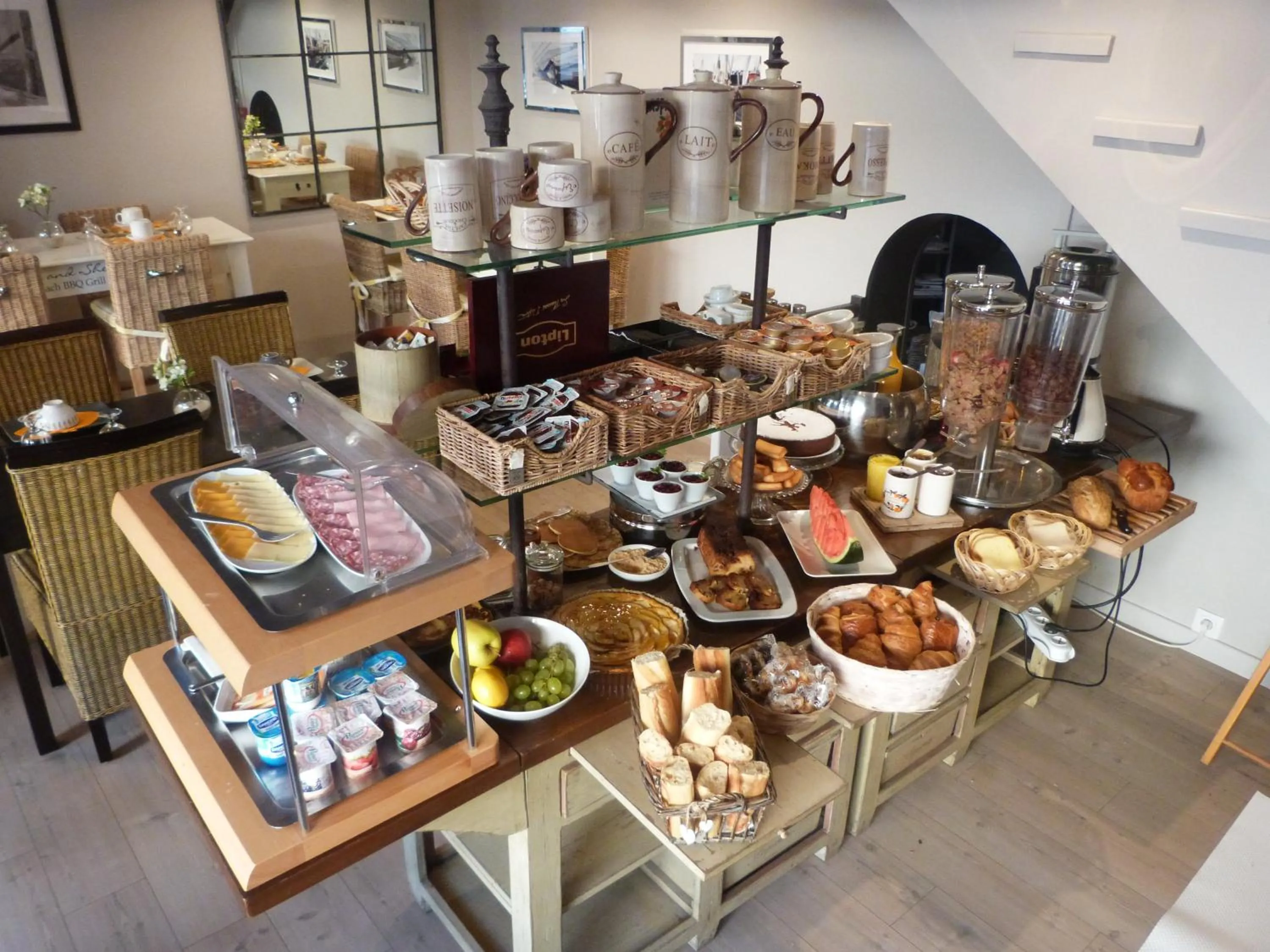 Food and drinks in Hotel Les Embruns