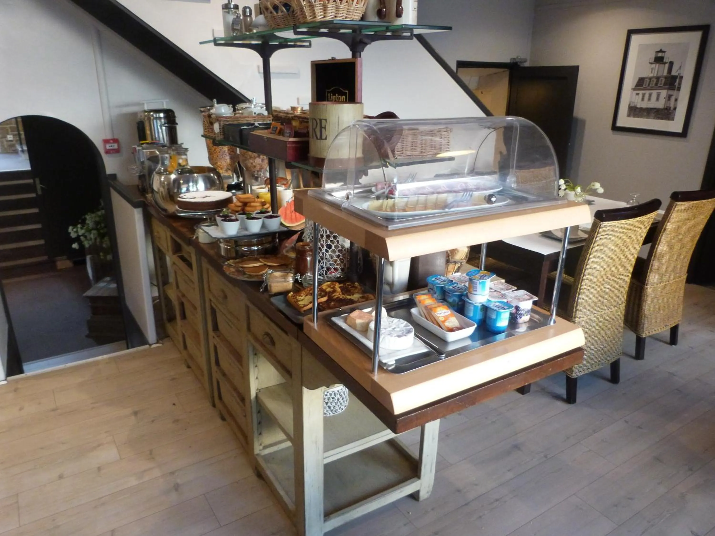 Food and drinks in Hotel Les Embruns