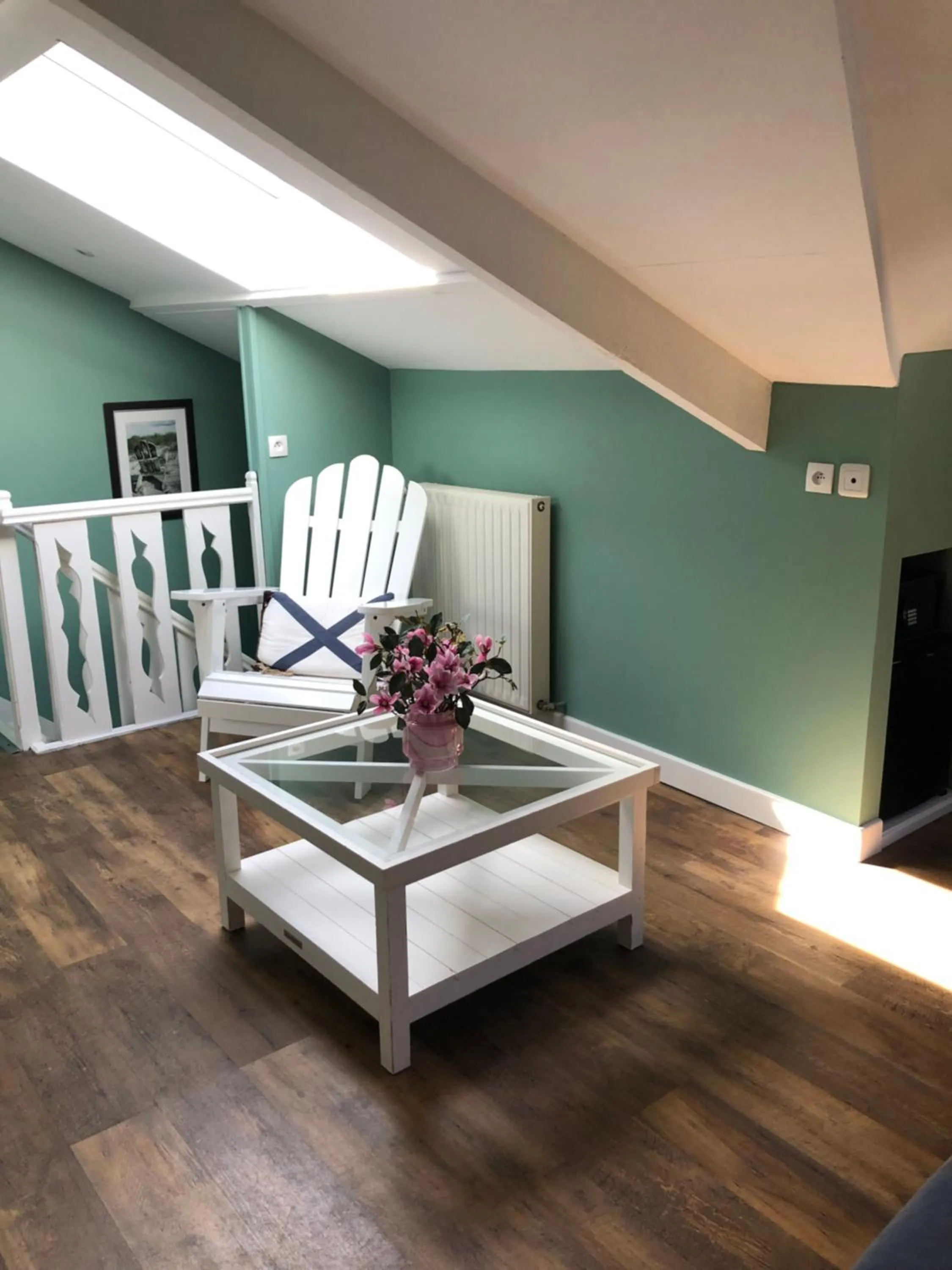 Living room in Hotel Les Embruns