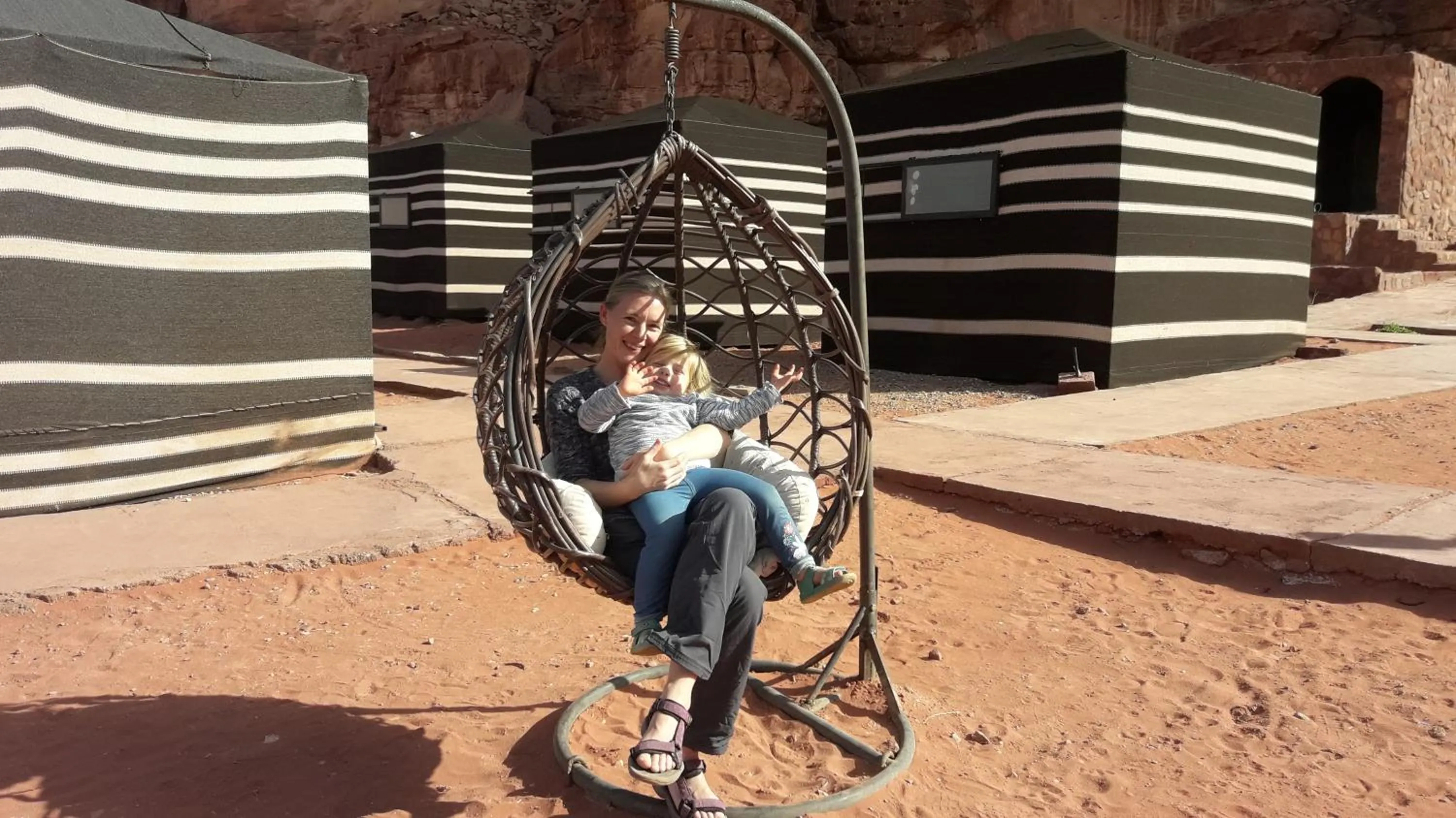 Property building in WadiRum Mobile Camp