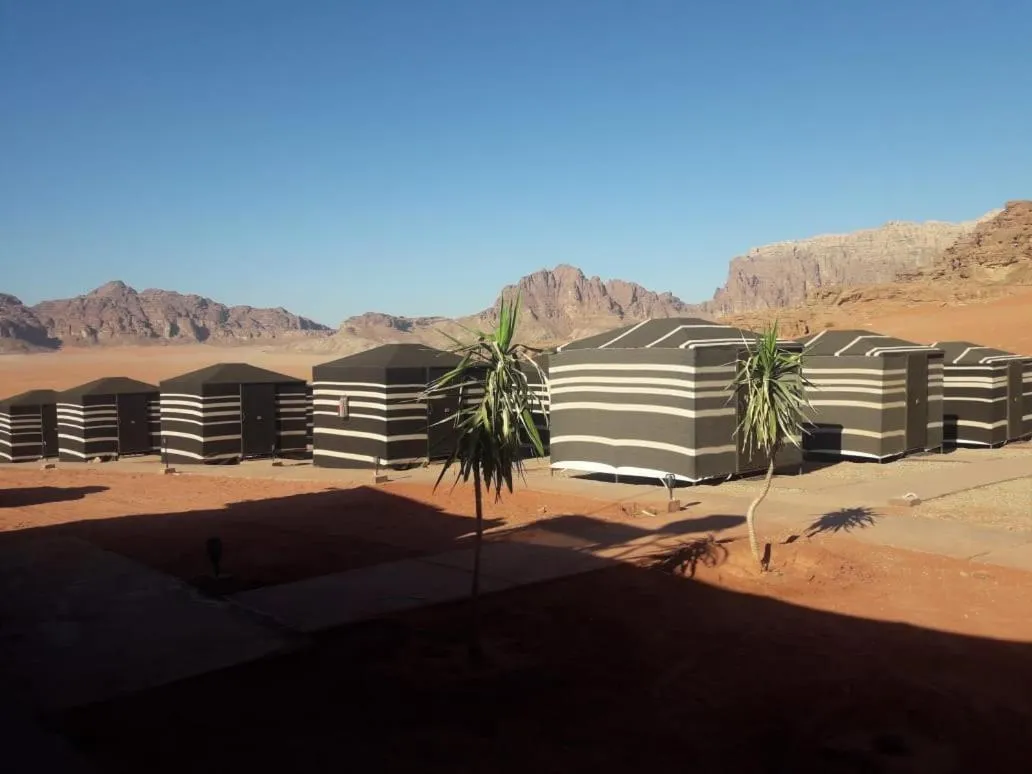 Patio in WadiRum Mobile Camp