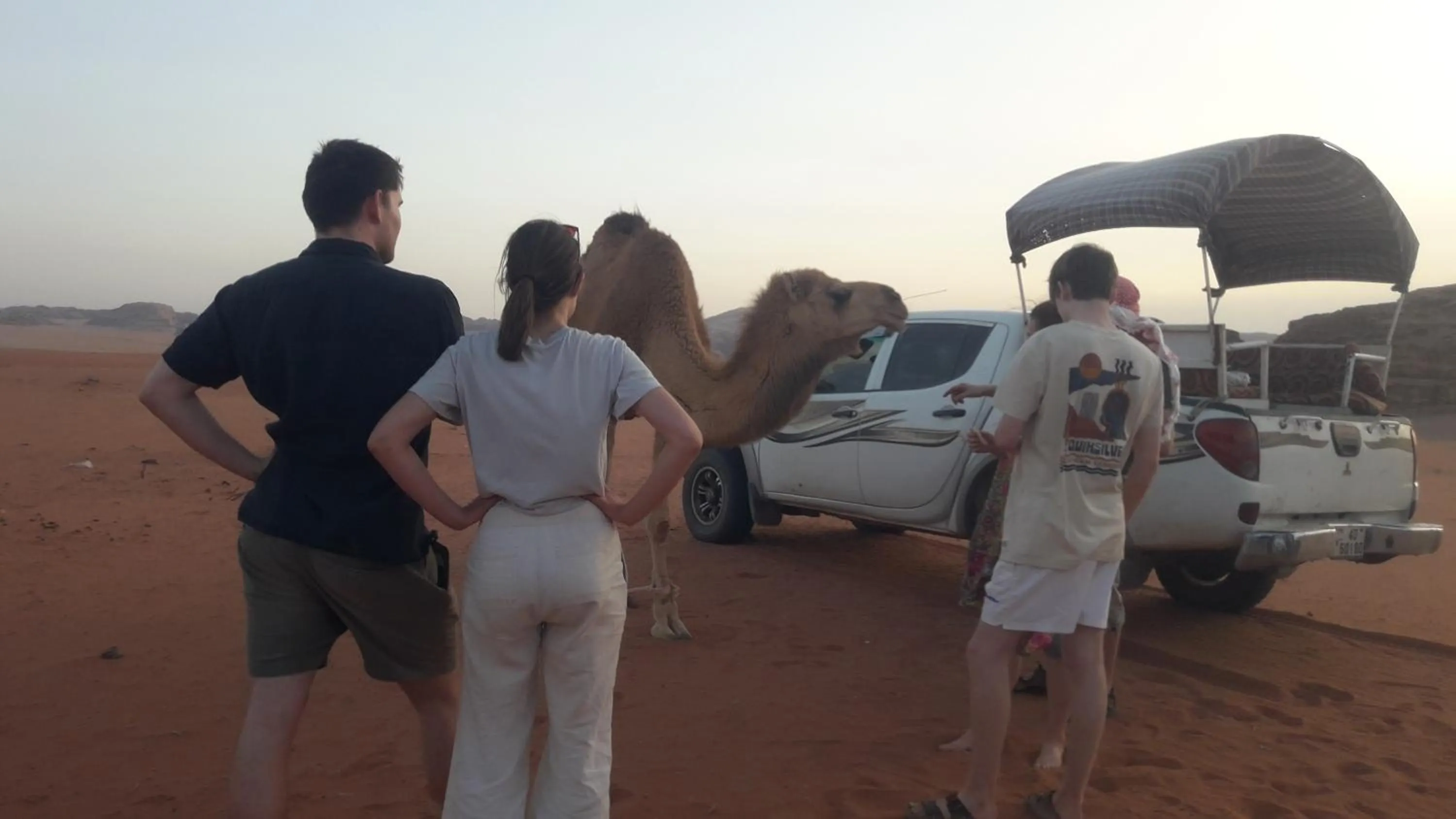 Hiking in WadiRum Mobile Camp