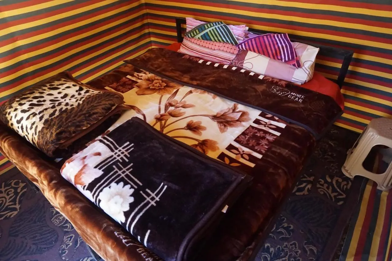 Bedroom in WadiRum Mobile Camp