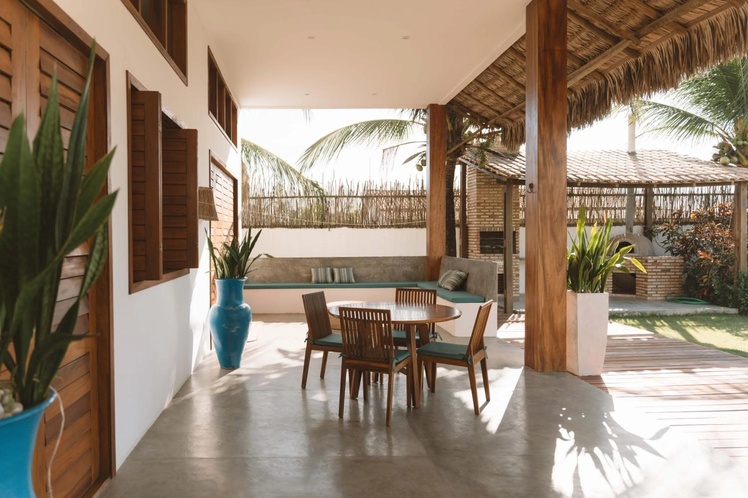 Patio in Villa Binn Preá