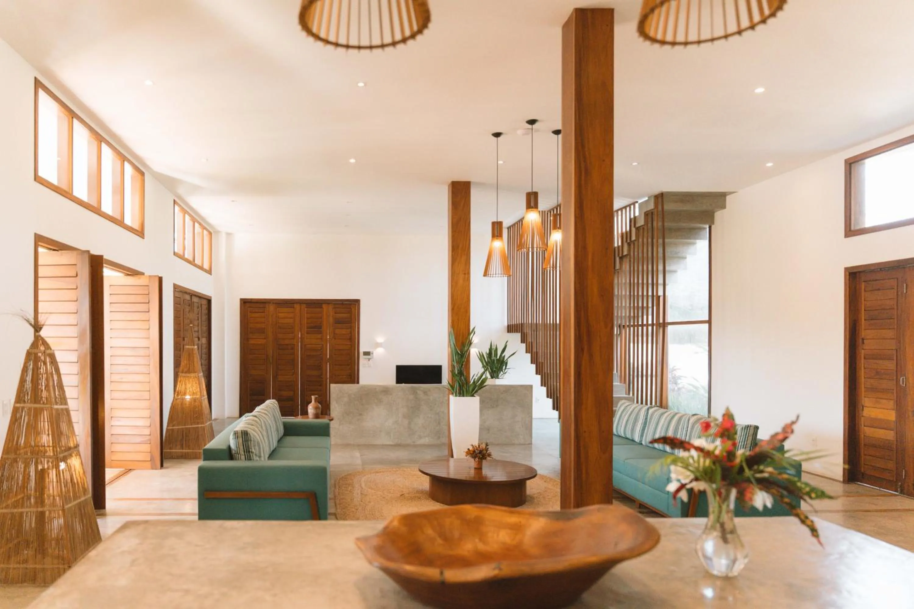 Living room in Villa Binn Preá