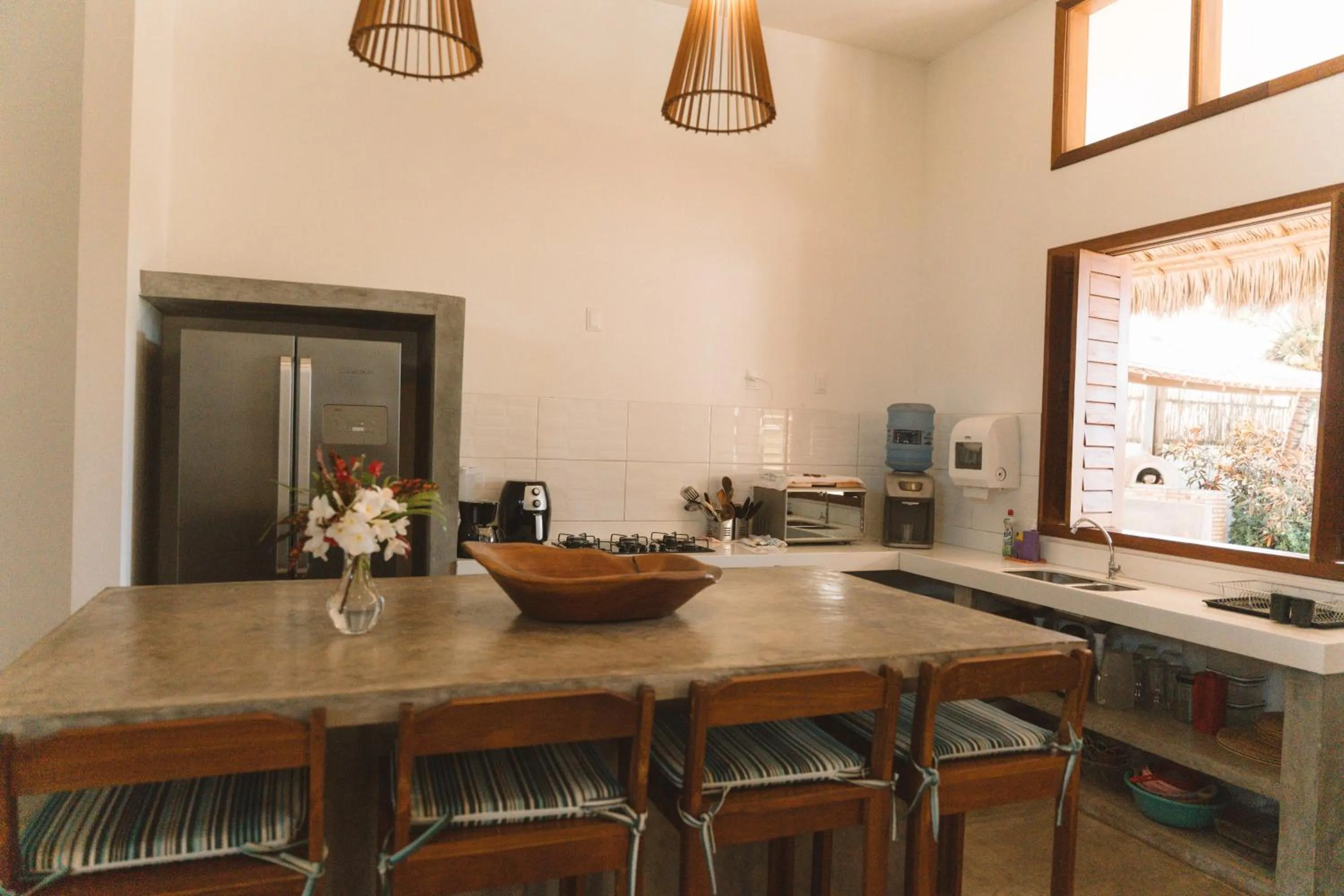 Kitchen or kitchenette in Villa Binn Preá