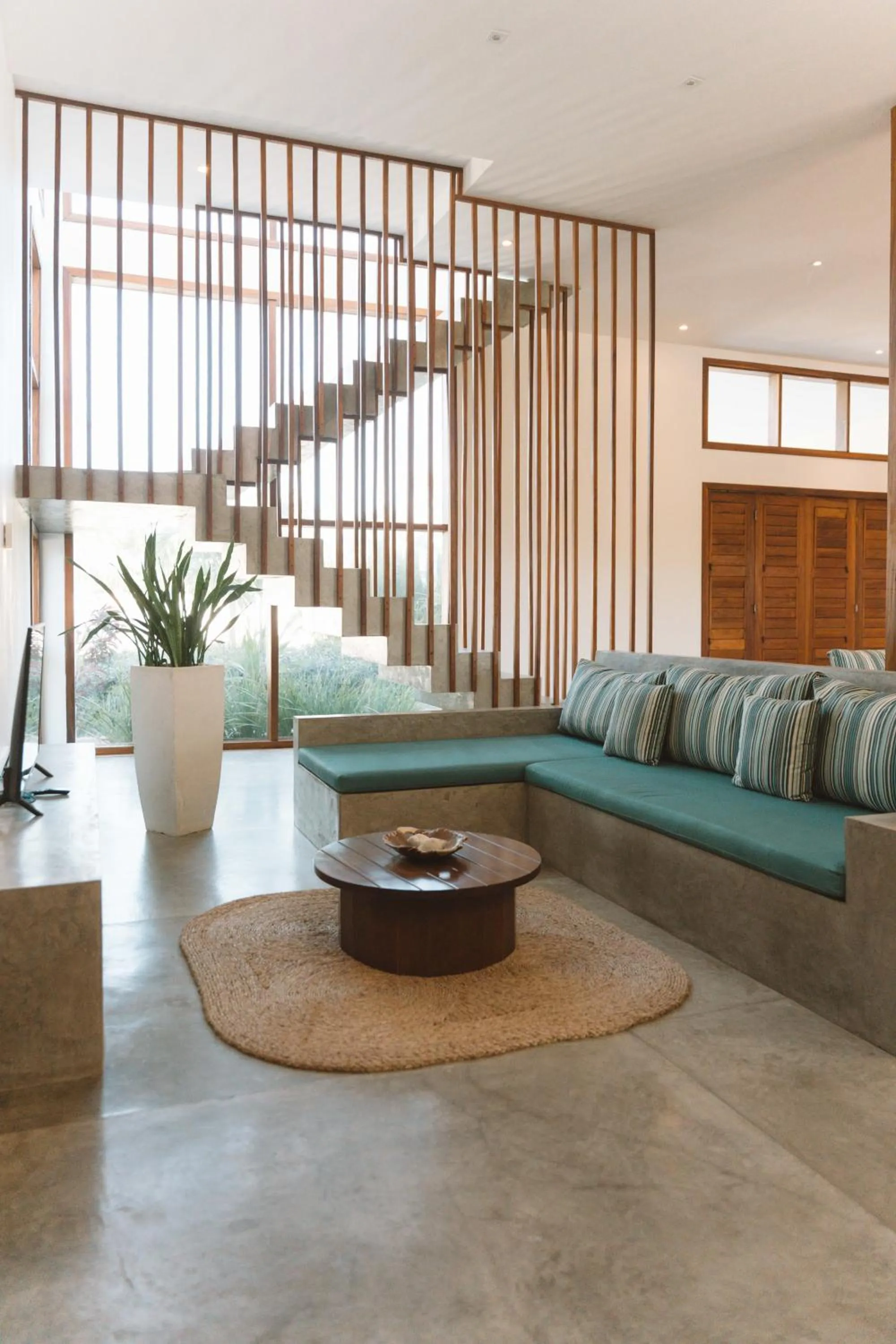 Living room in Villa Binn Preá