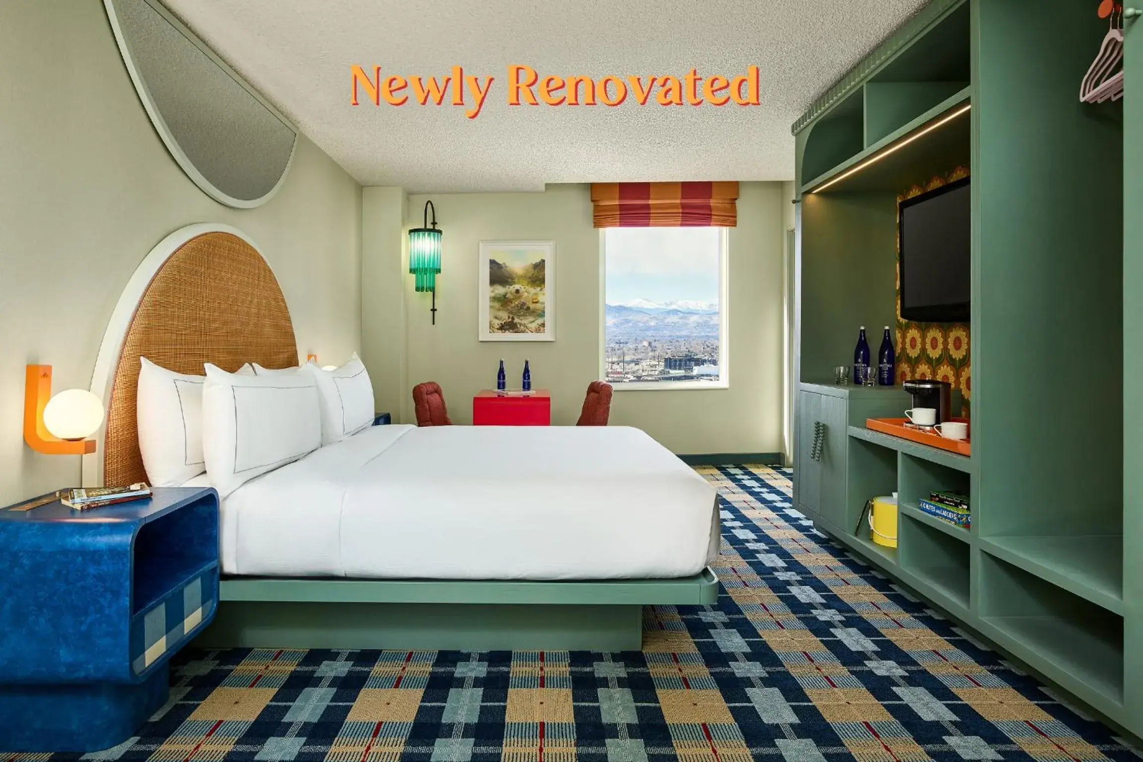 Non-Smoking Deluxe Corner King Room in the Curtis Denver - A DoubleTree by Hilton Hotel Non-Smoking Deluxe Corner King Room in the Curtis Denver - A DoubleTree by Hilton Hotel