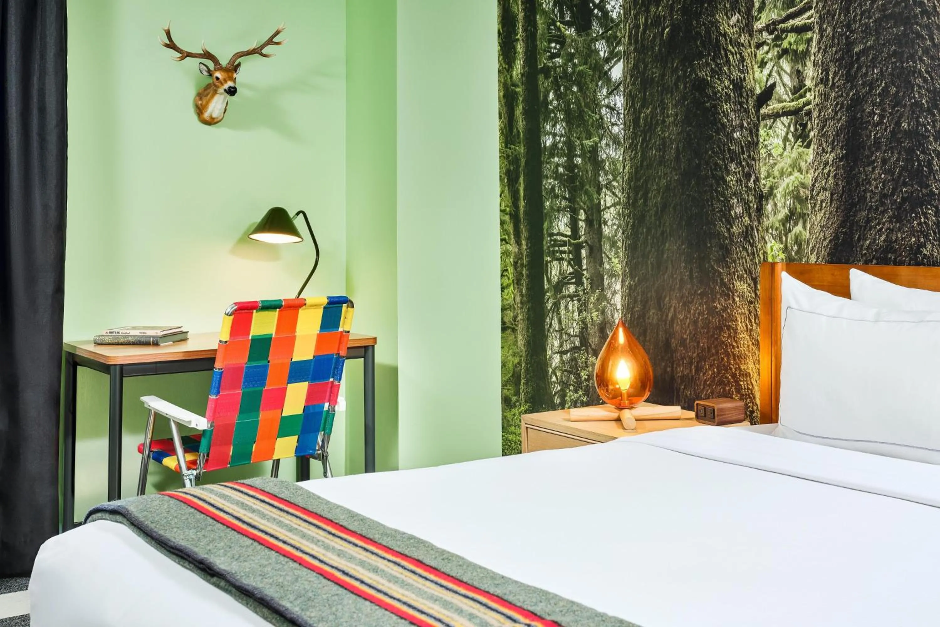 Bedroom, Bed in the Curtis Denver - A DoubleTree by Hilton Hotel