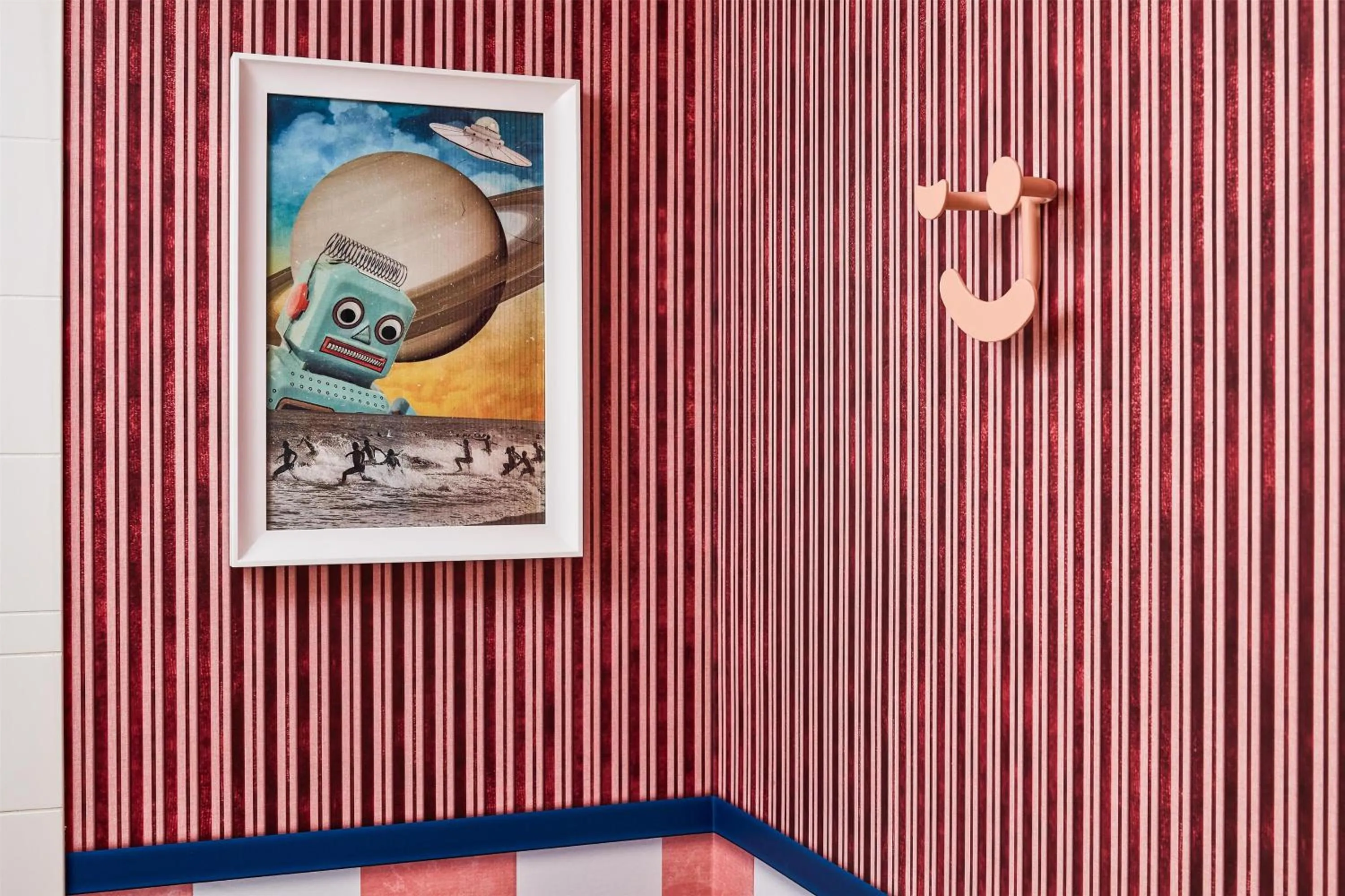 Bathroom in the Curtis Denver - A DoubleTree by Hilton Hotel
