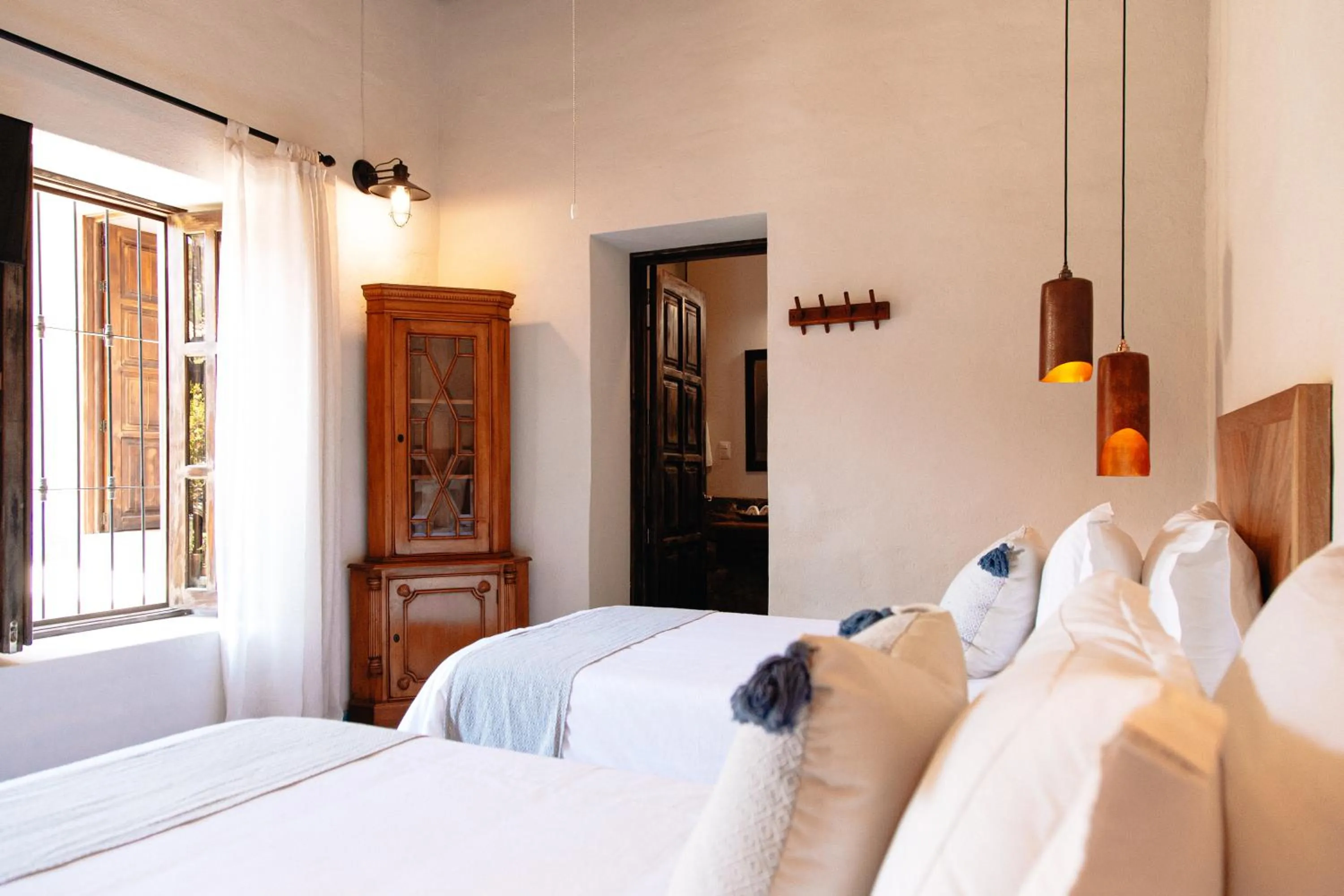 Bed in Doña Francisca Hotel Boutique