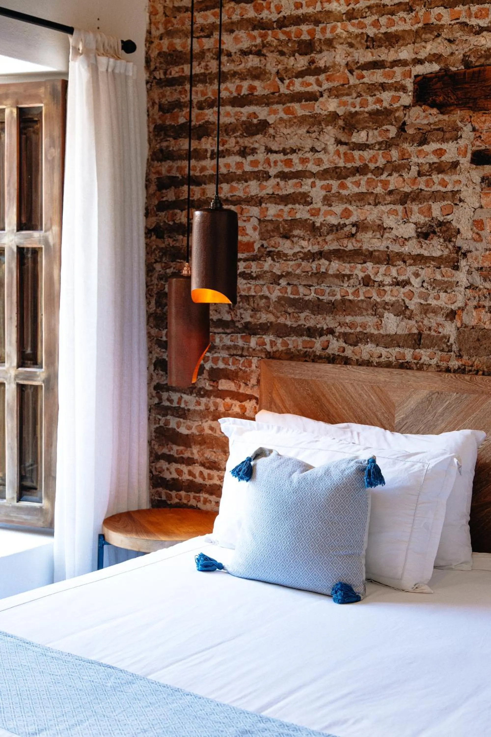 Bed in Doña Francisca Hotel Boutique