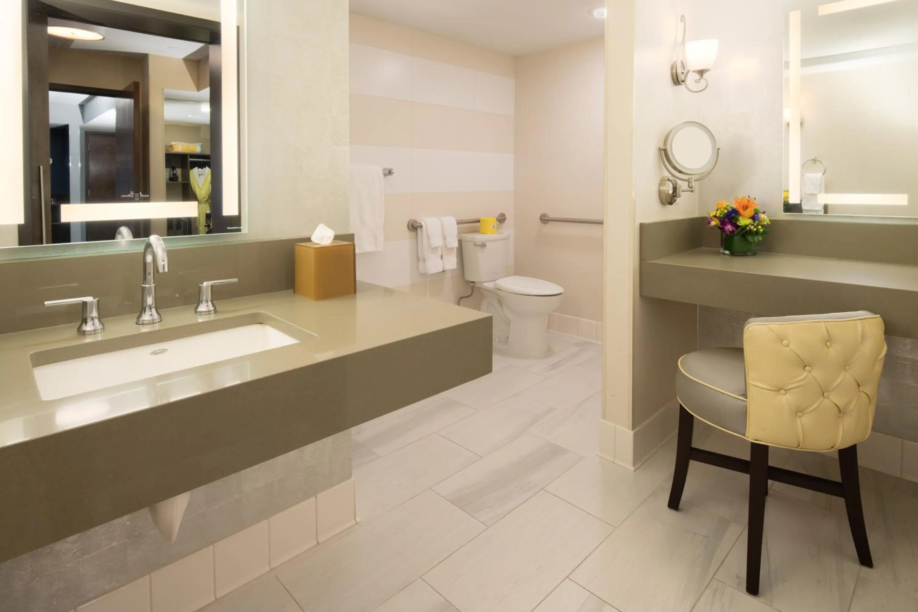 Bathroom in Staypineapple, Hotel Rose, Downtown Portland