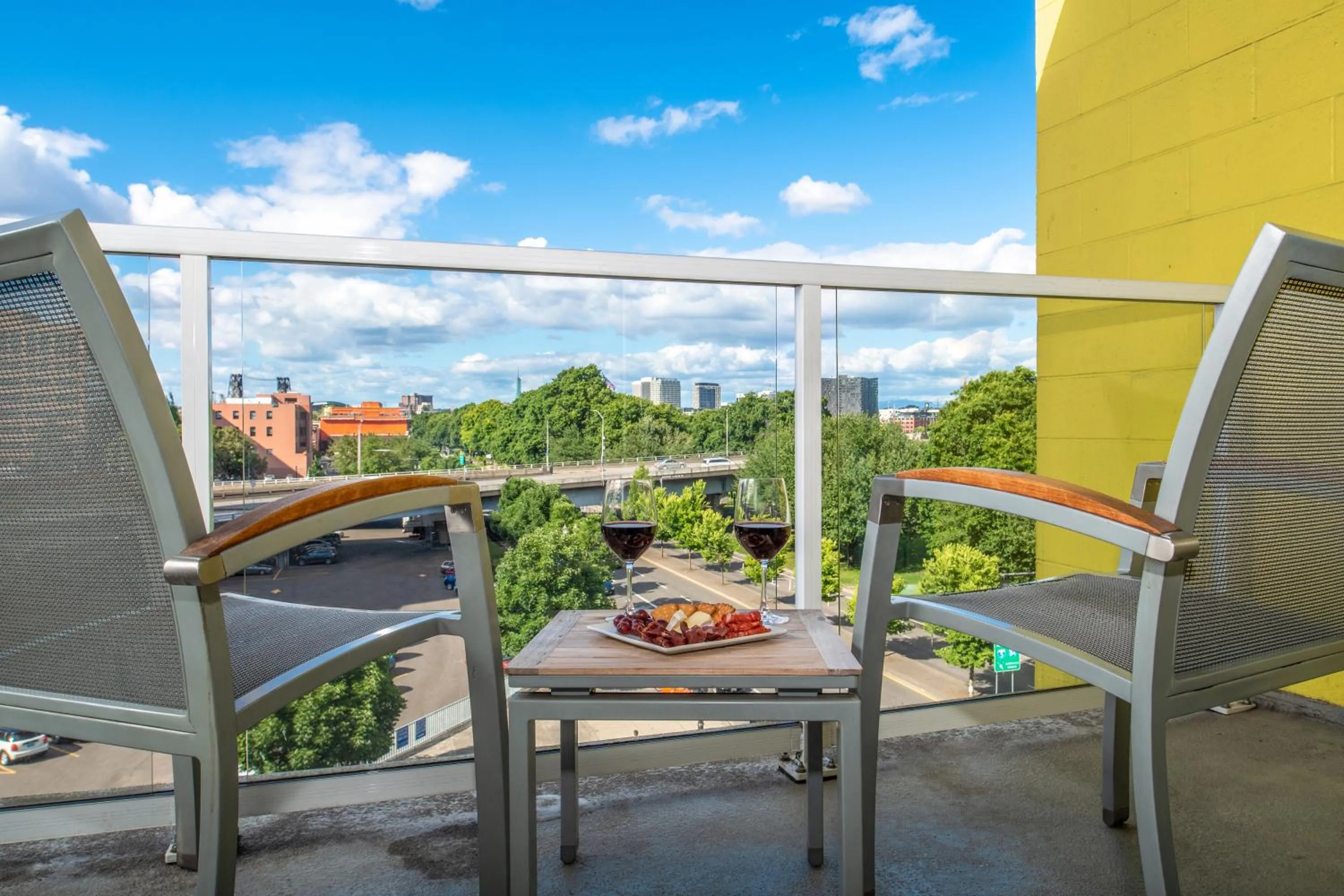 Balcony/Terrace in Staypineapple, Hotel Rose, Downtown Portland