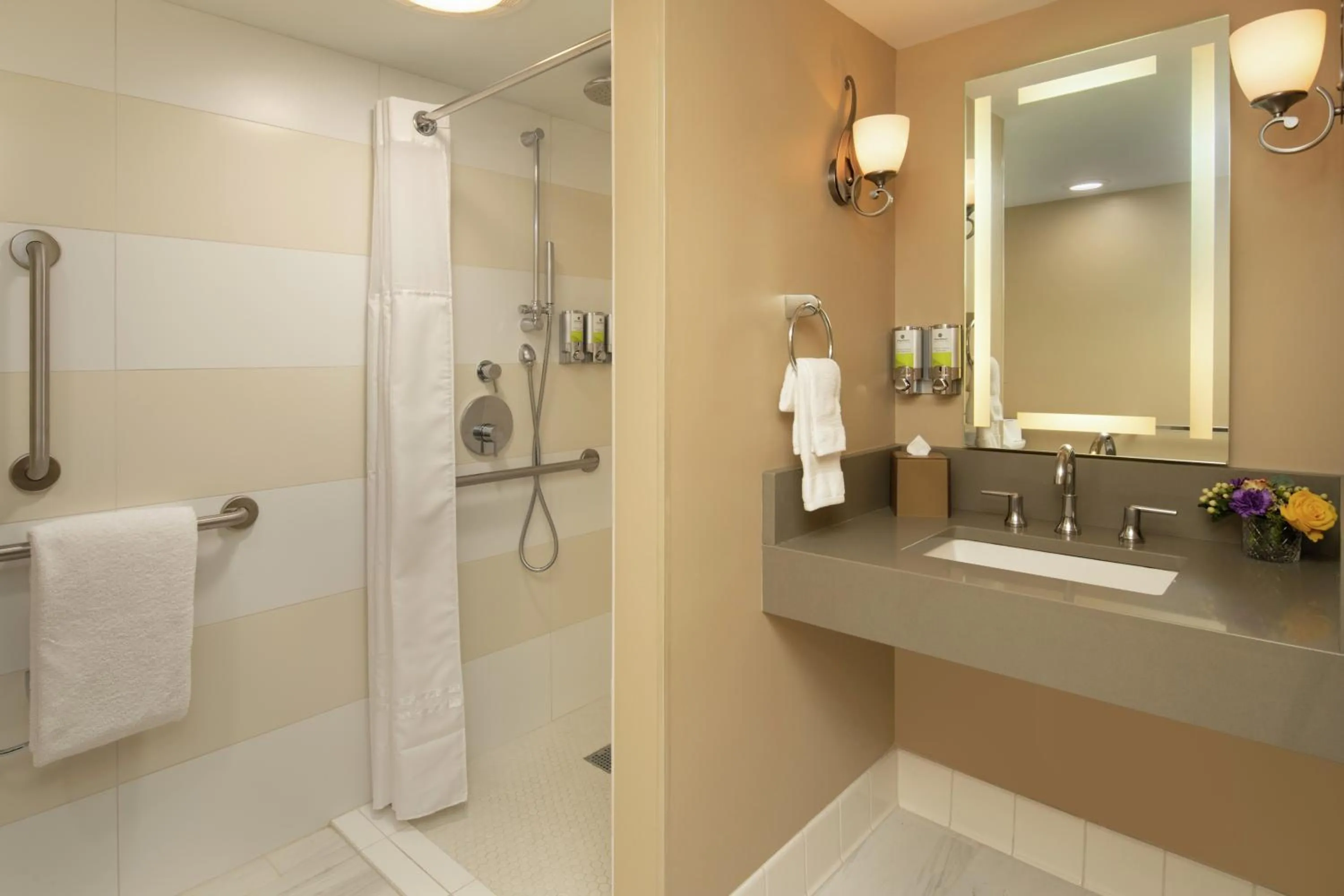 Bathroom in Staypineapple, Hotel Rose, Downtown Portland