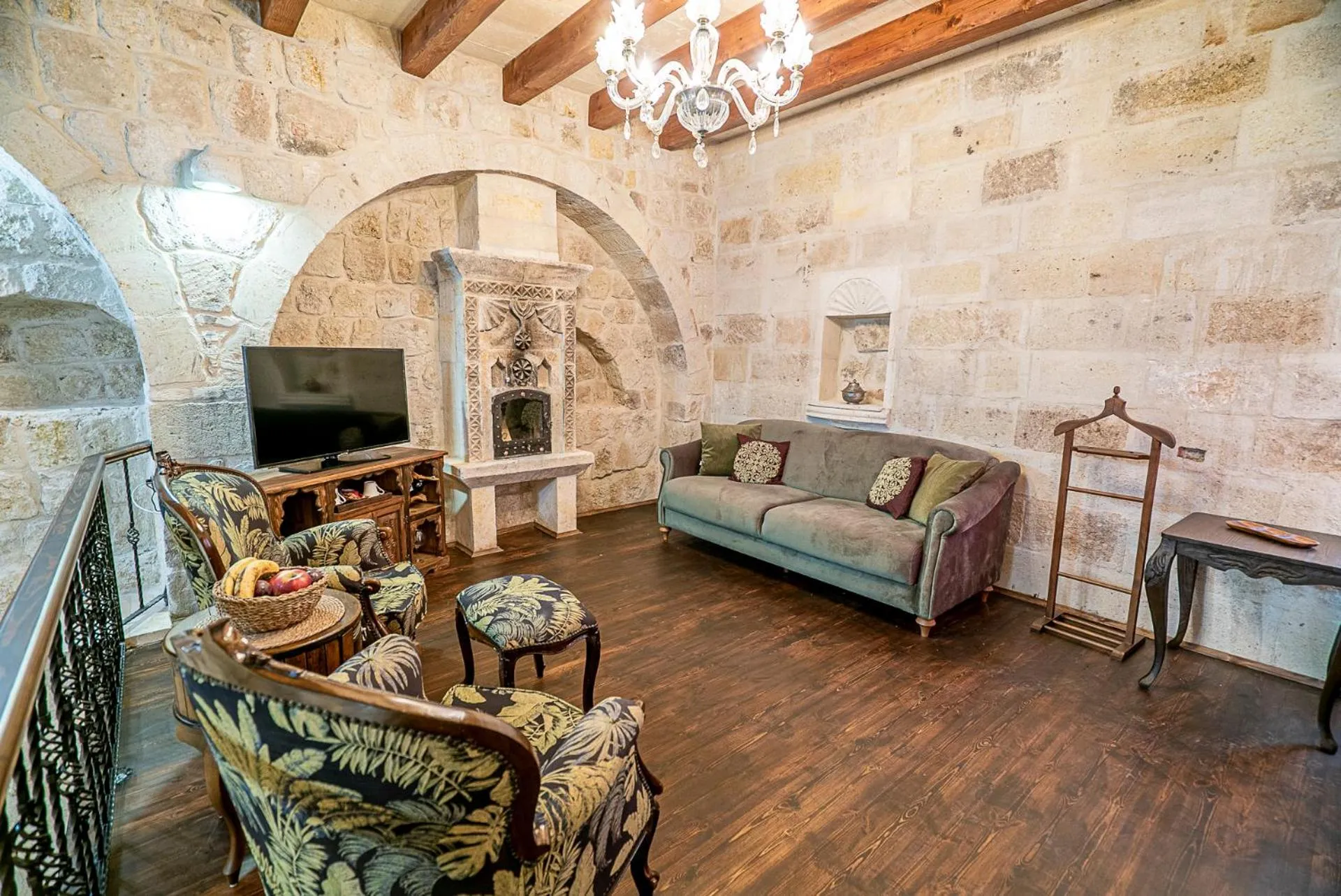 Living room in Zeydem Suites