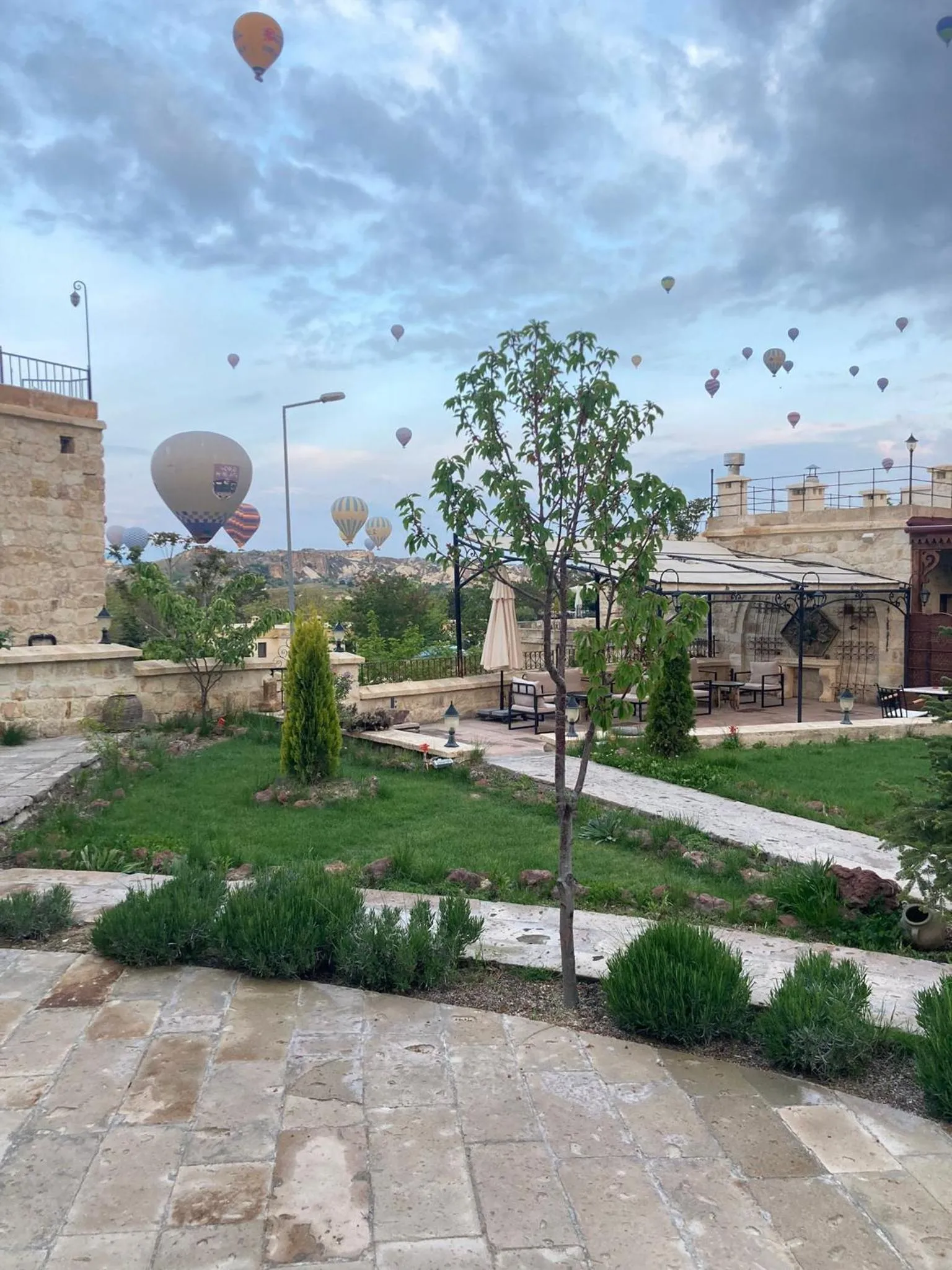 Natural landscape in Zeydem Suites