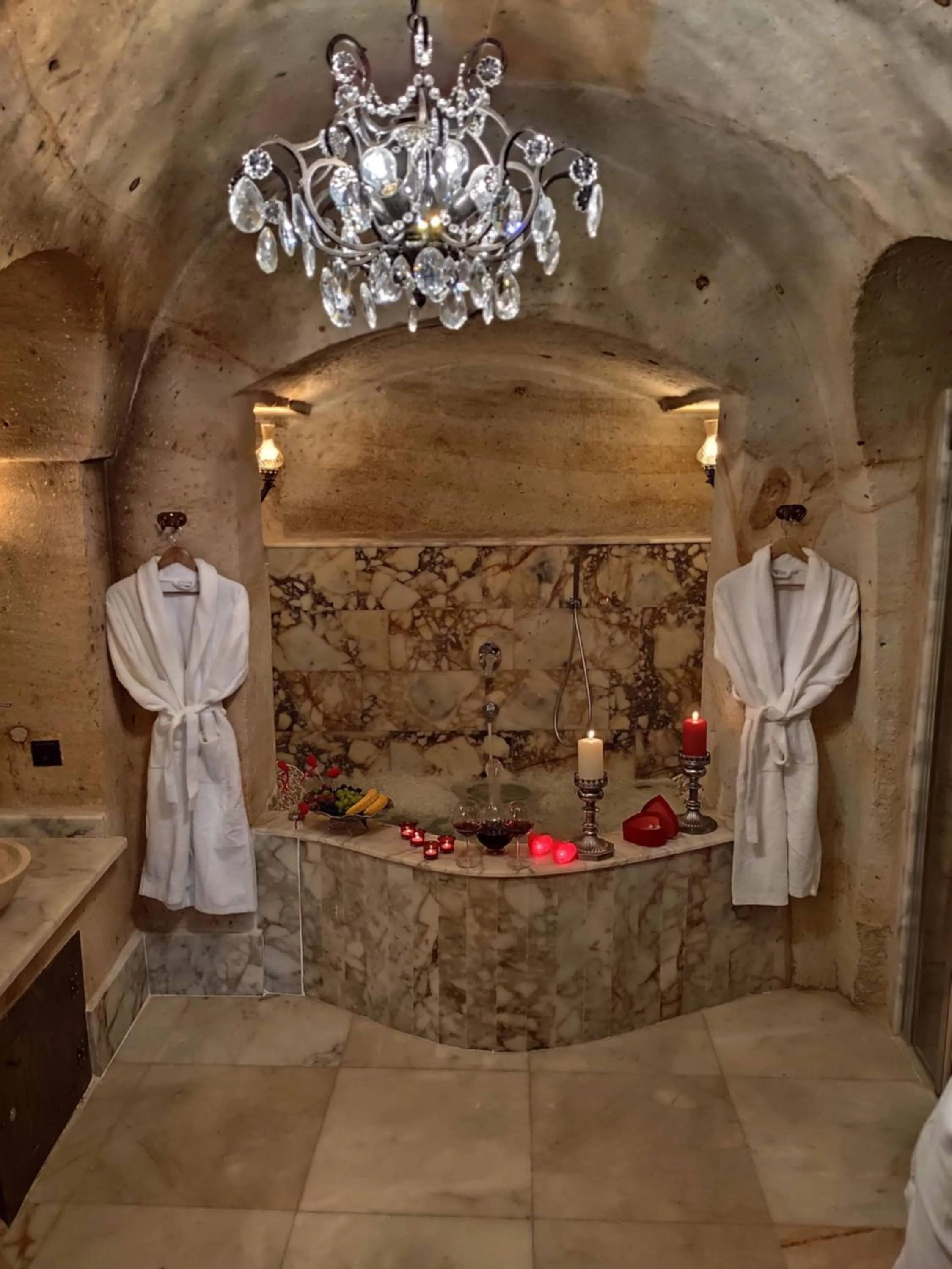 Bathroom in Zeydem Suites