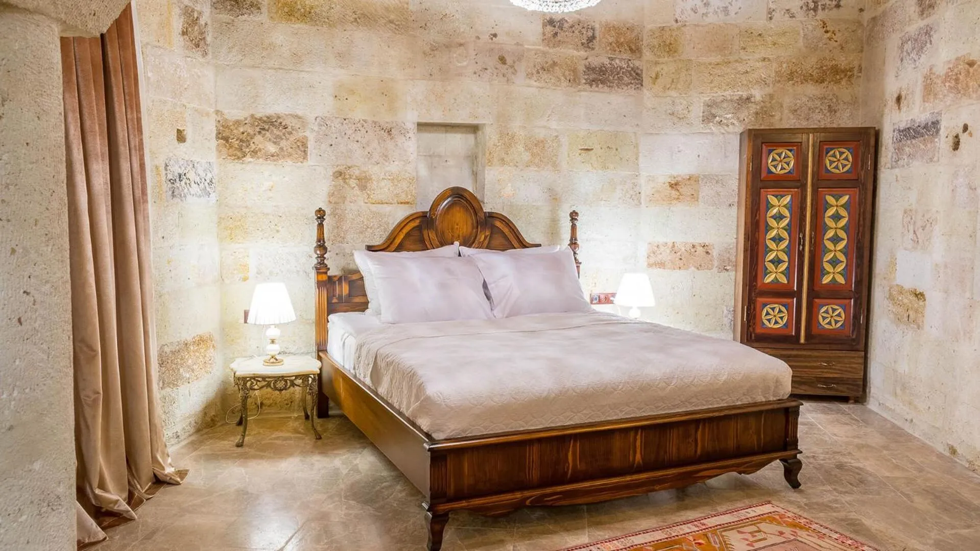 Bed in Zeydem Suites