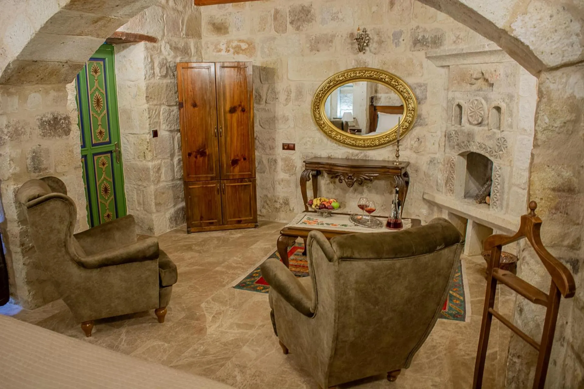 Living room in Zeydem Suites