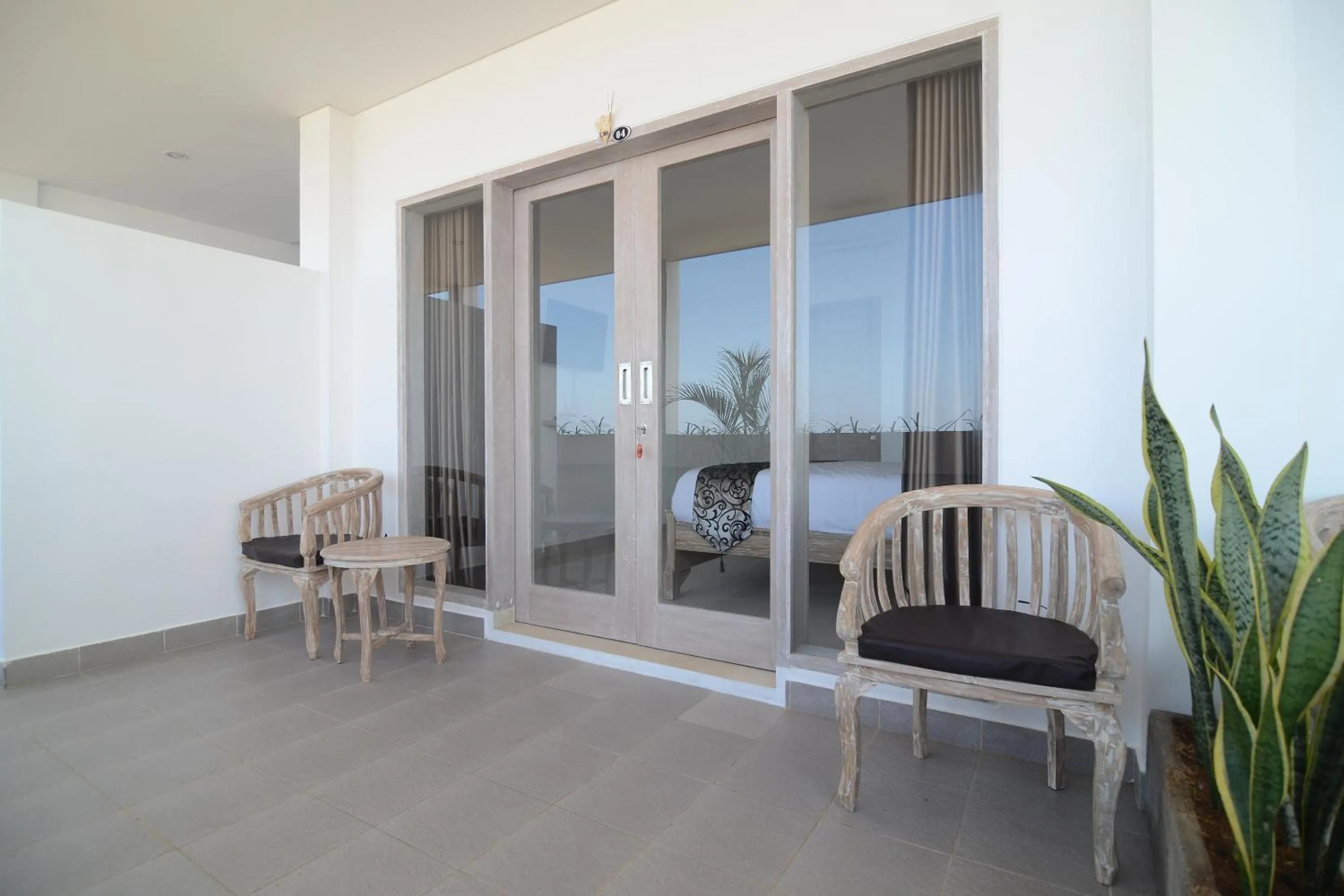 Balcony/Terrace in Sau Bali Beach House Canggu