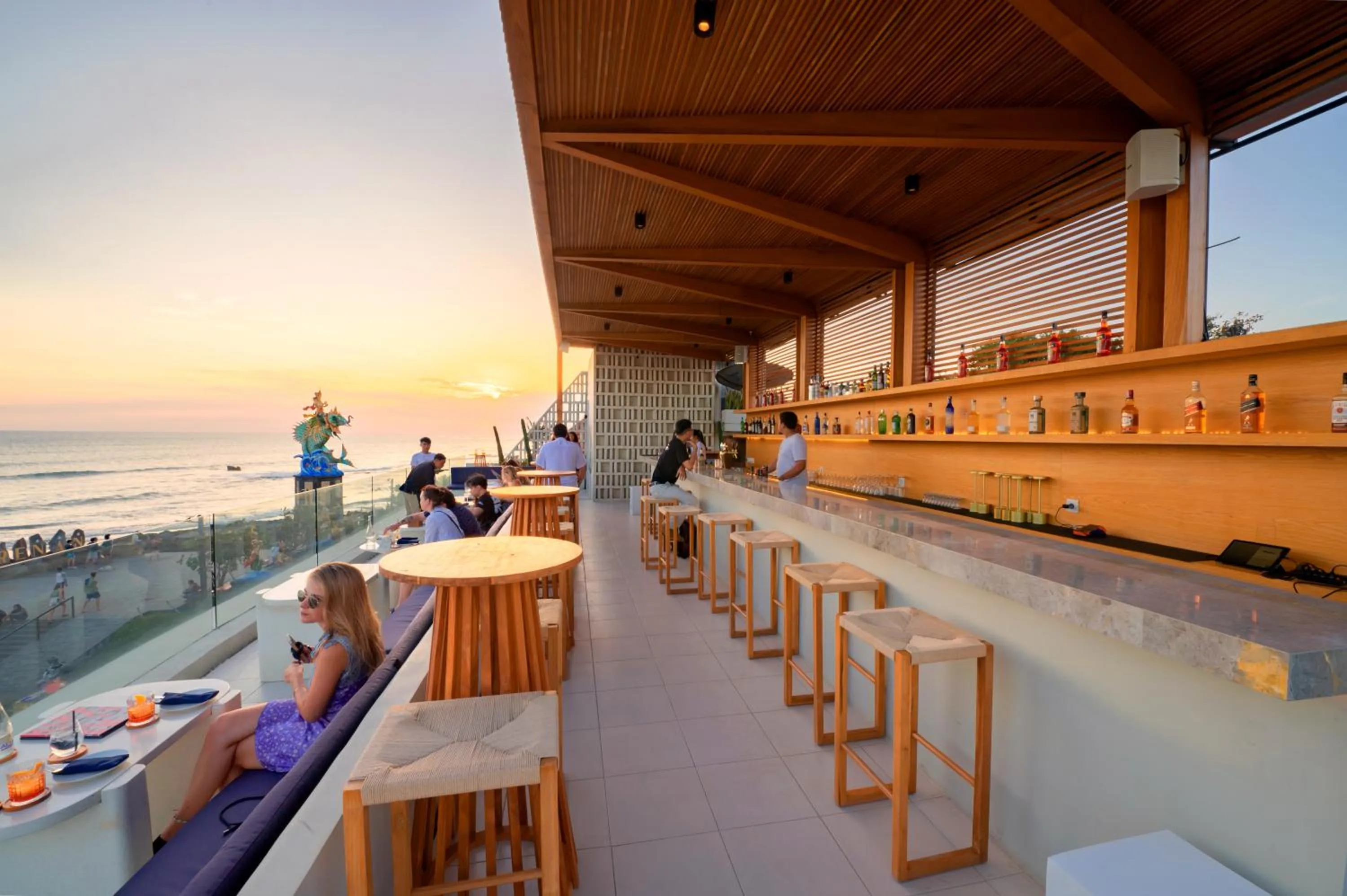 Lounge or bar in Sau Bali Beach House Canggu