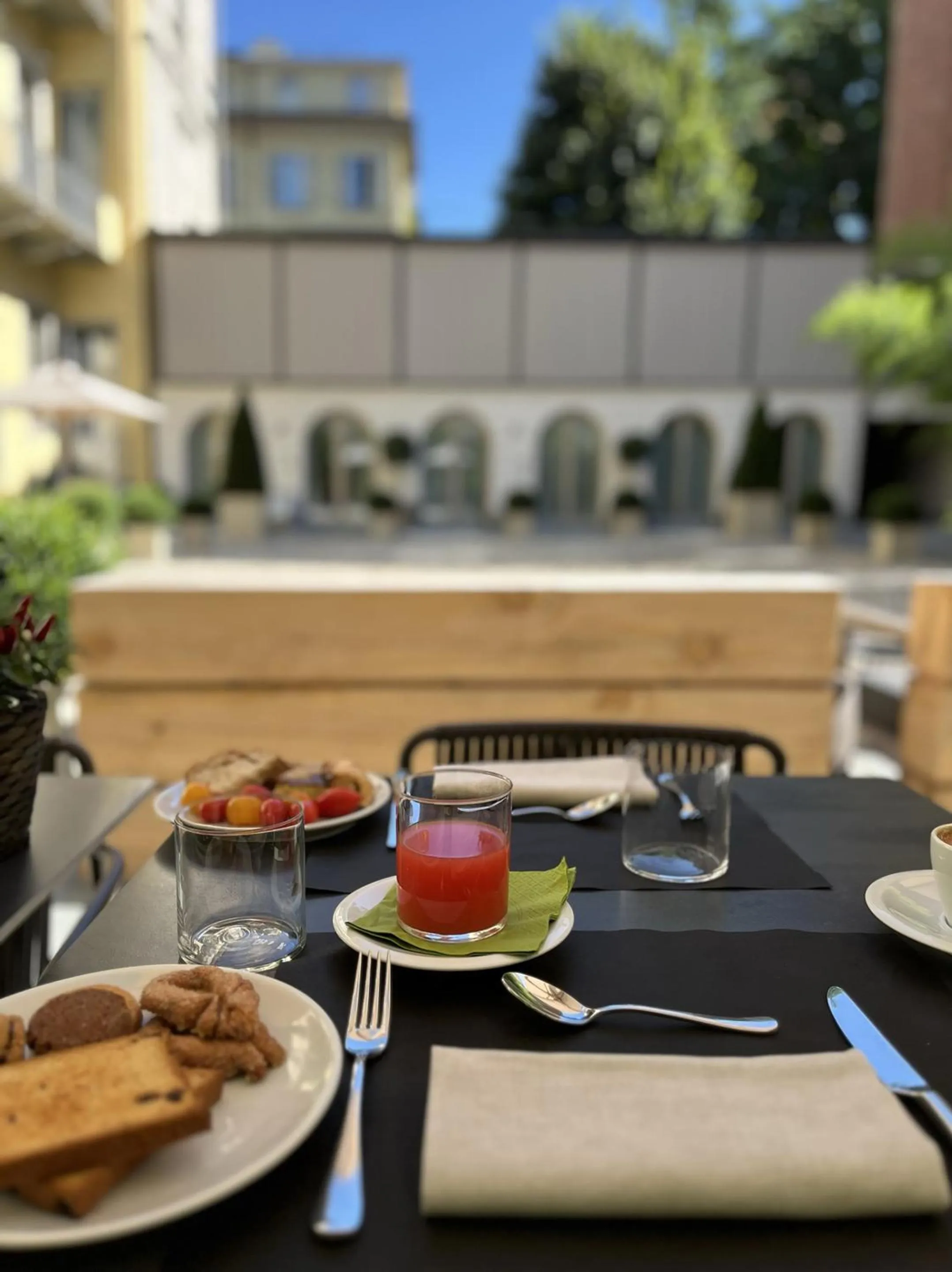 Garden in Opera35 Boutique Hotel