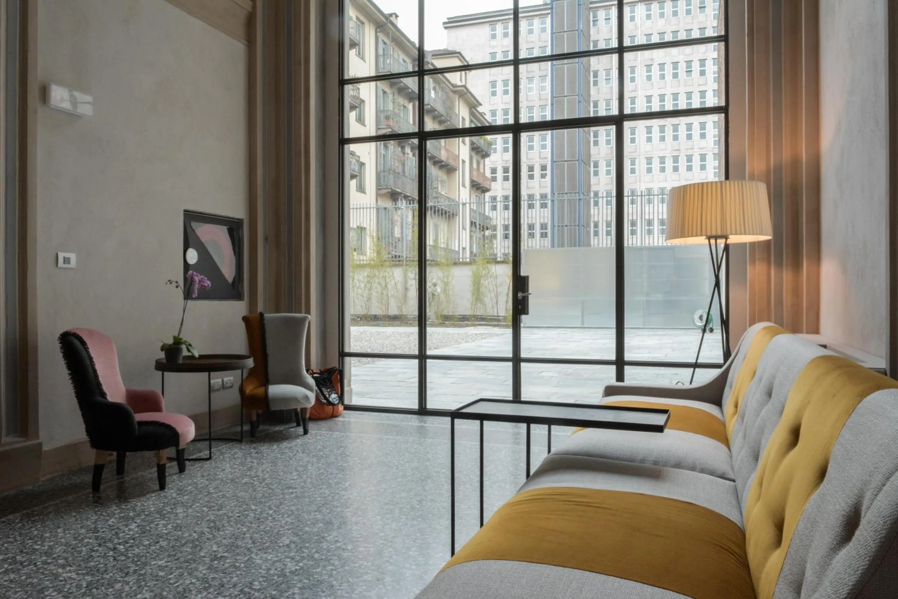 Lobby or reception in Opera35 Boutique Hotel