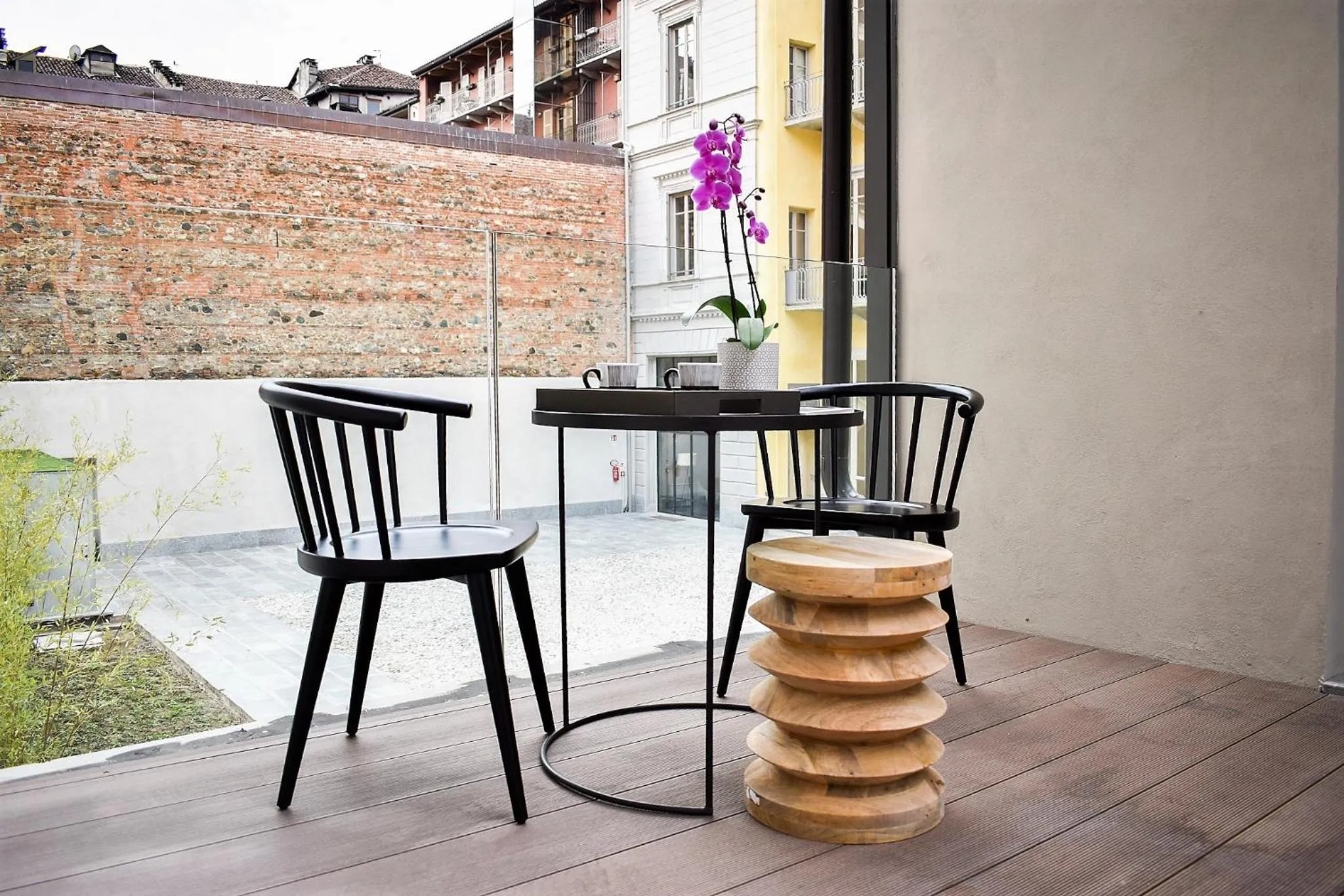 Balcony/Terrace in Opera35 Boutique Hotel