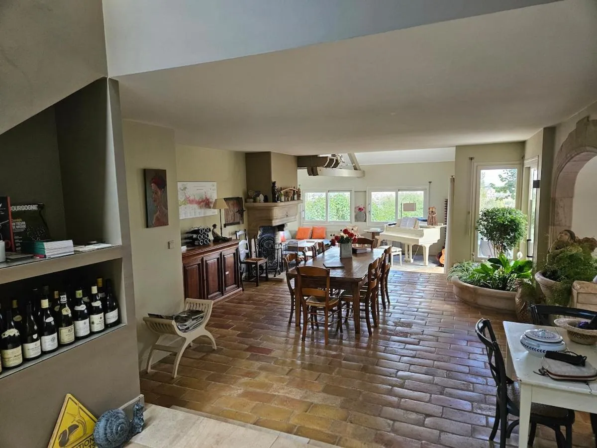 Living room in La Terre d'Or